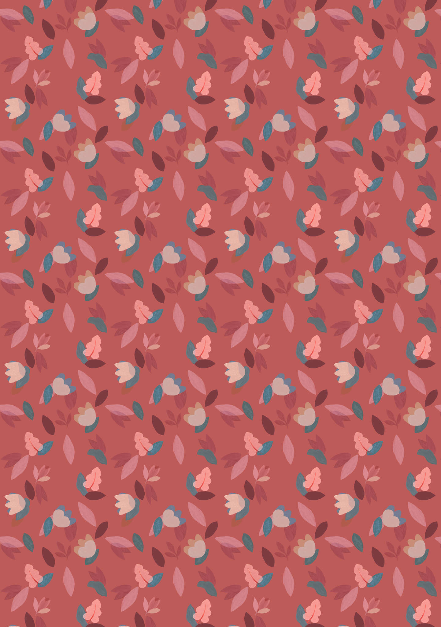 10-300119 Artikelscan 1 Wall mural ParisParis in Red | Roomblush - RB205