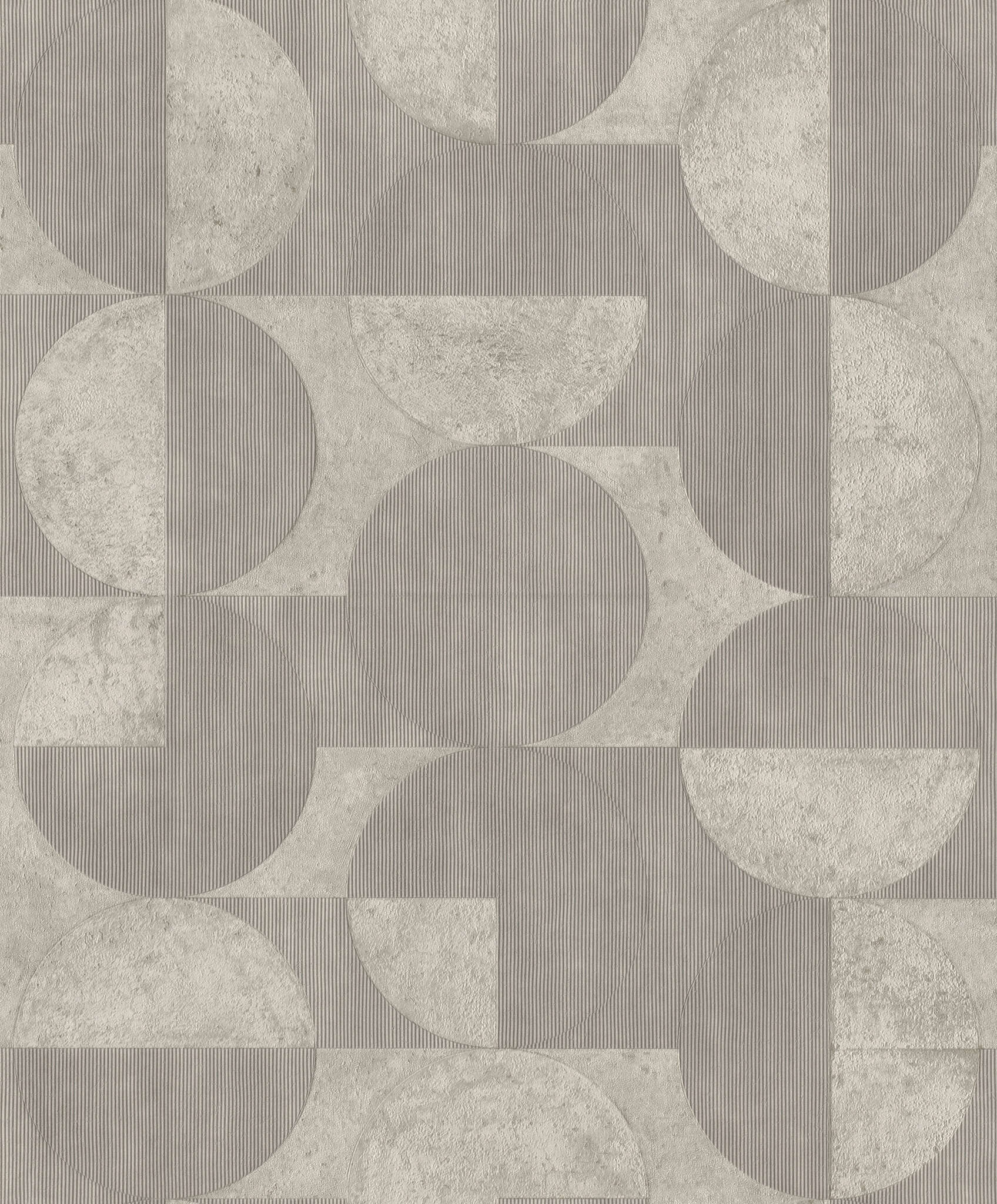 10-521351 Artikelscan 1 Tapete mit geometrischen Kreisen