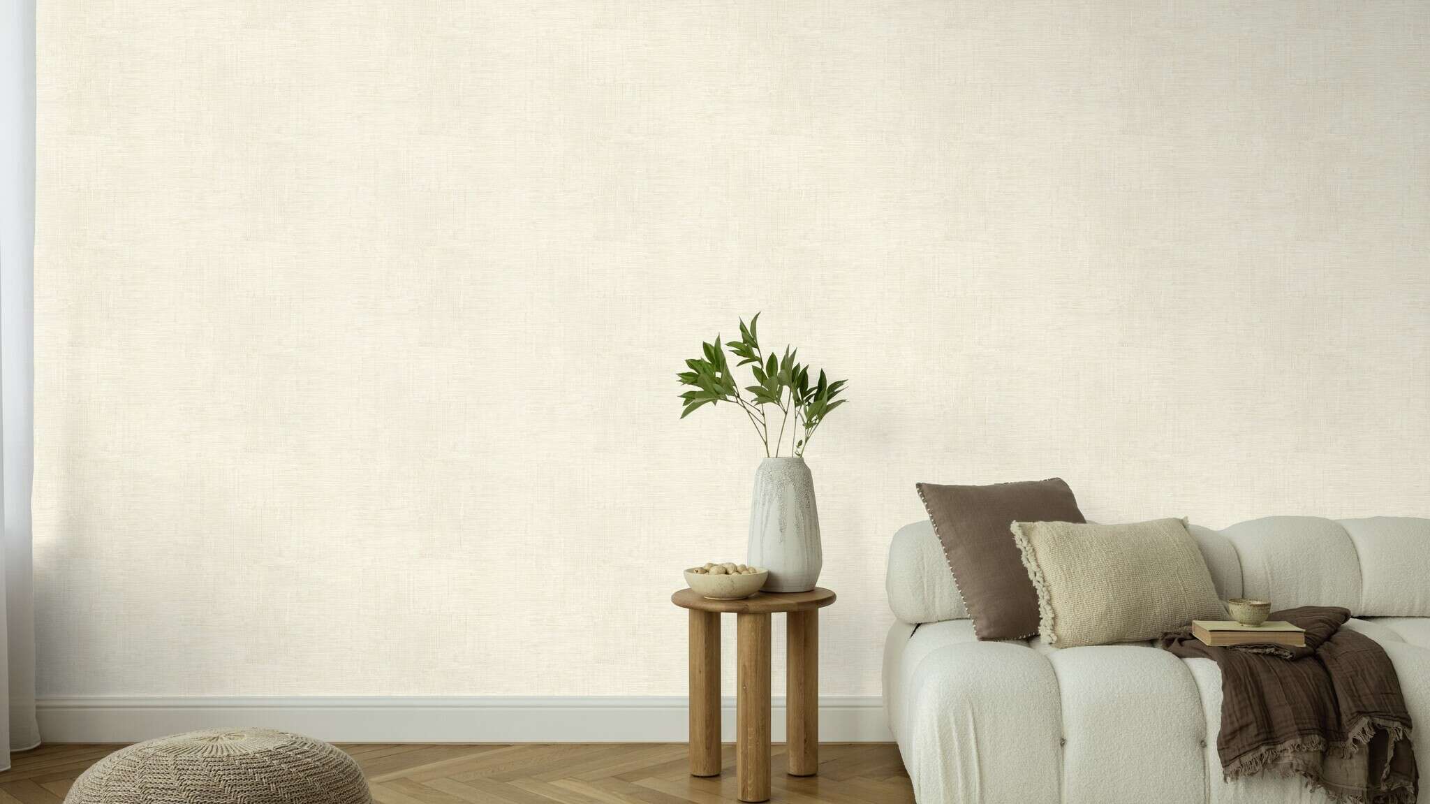 10-818451 Raumsituationen 3 Abstrakt Vliestapete in Creme #followusaround 818451