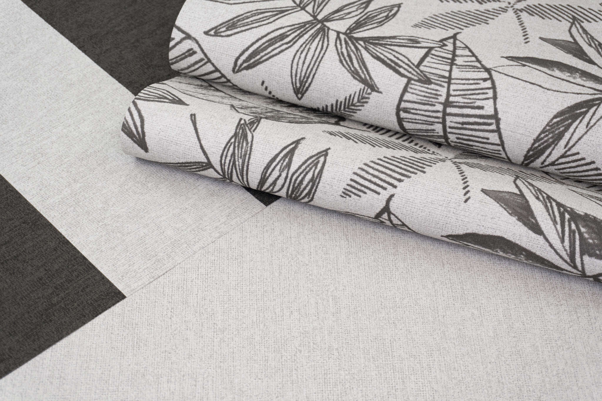 10-600056 Detailaufnahmen 3 Detailed image of Wallpaper with wood grain and fine vertical texture