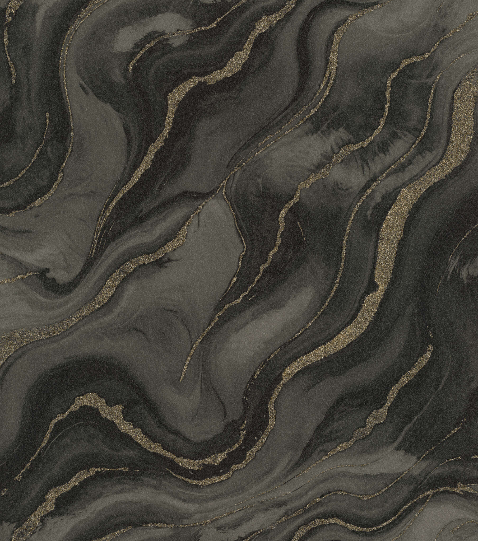 10-497663 Artikelscan 1 Papier peint effet marbre gris foncé - Factory VI Marmorea 497663