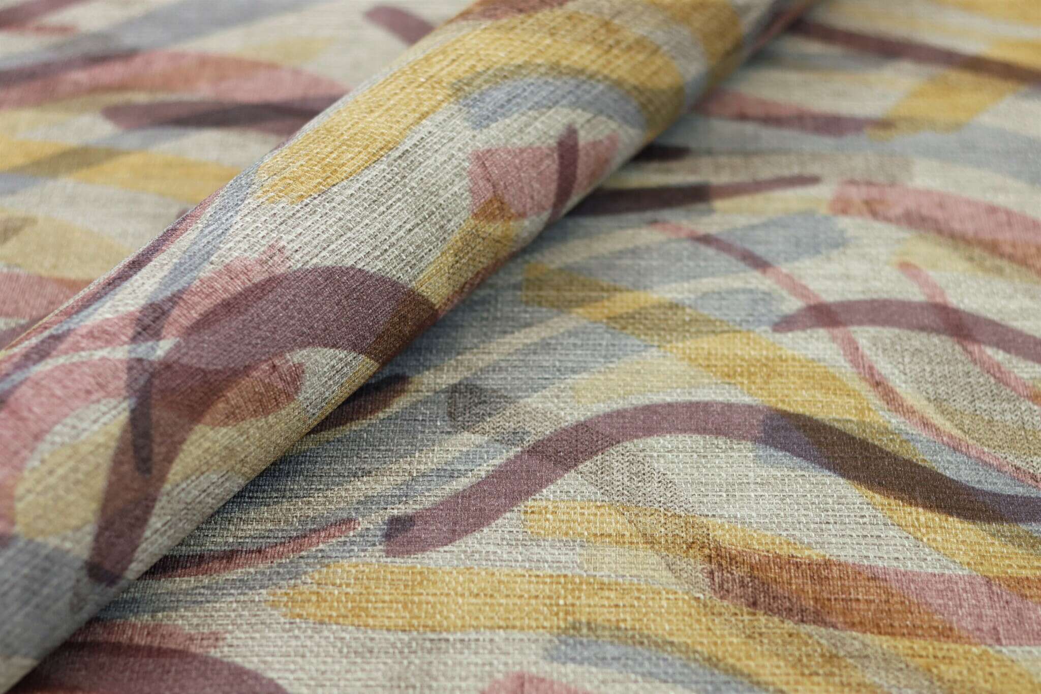 10-970258 Detailaufnahmen 13 Brushstroke non-woven wallpaper in brown-dark brown Selection double wide 970258