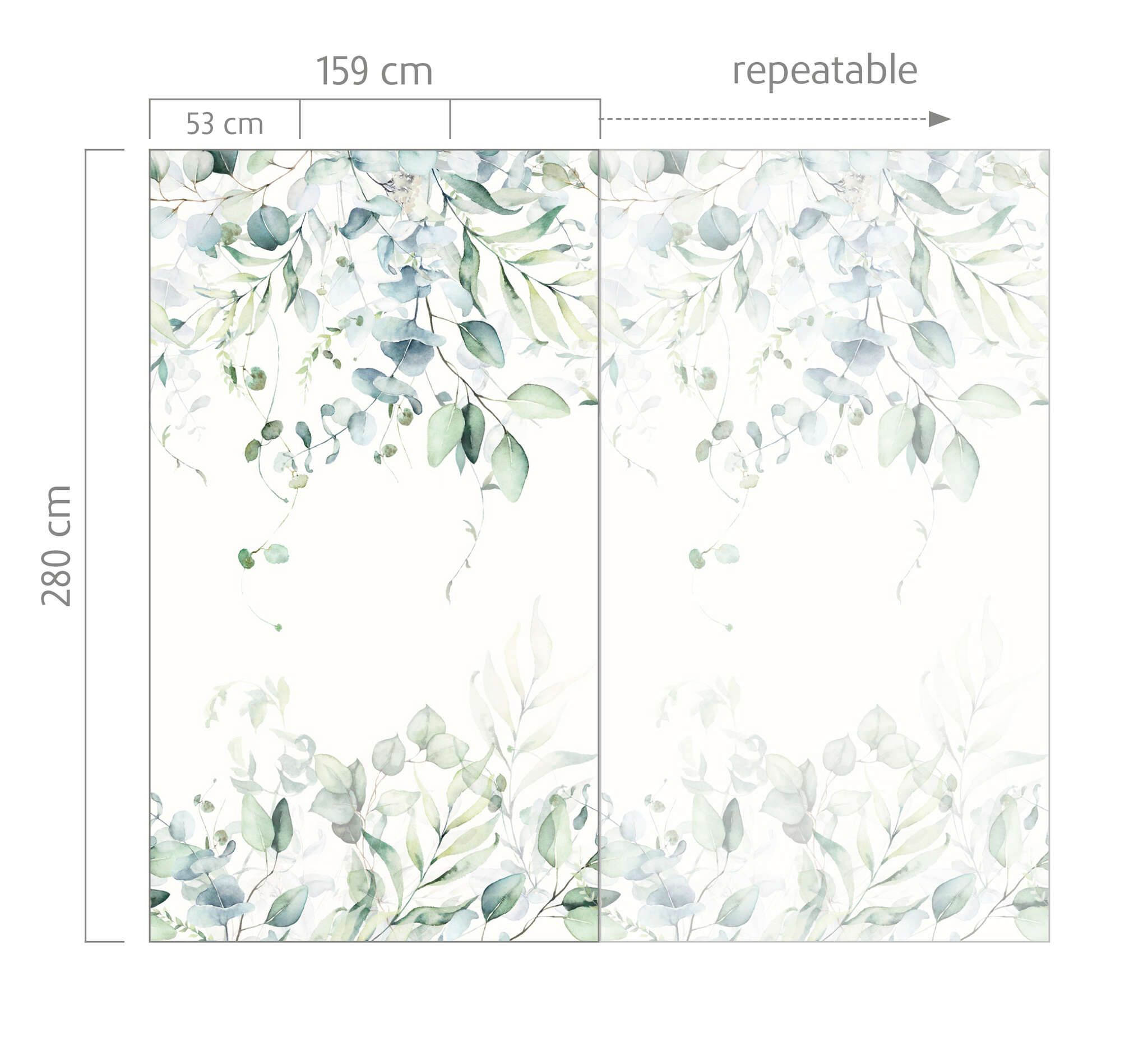 10-364859 Bildauschnitt 1 Eucalyptus wall mural - Kids World II 364859