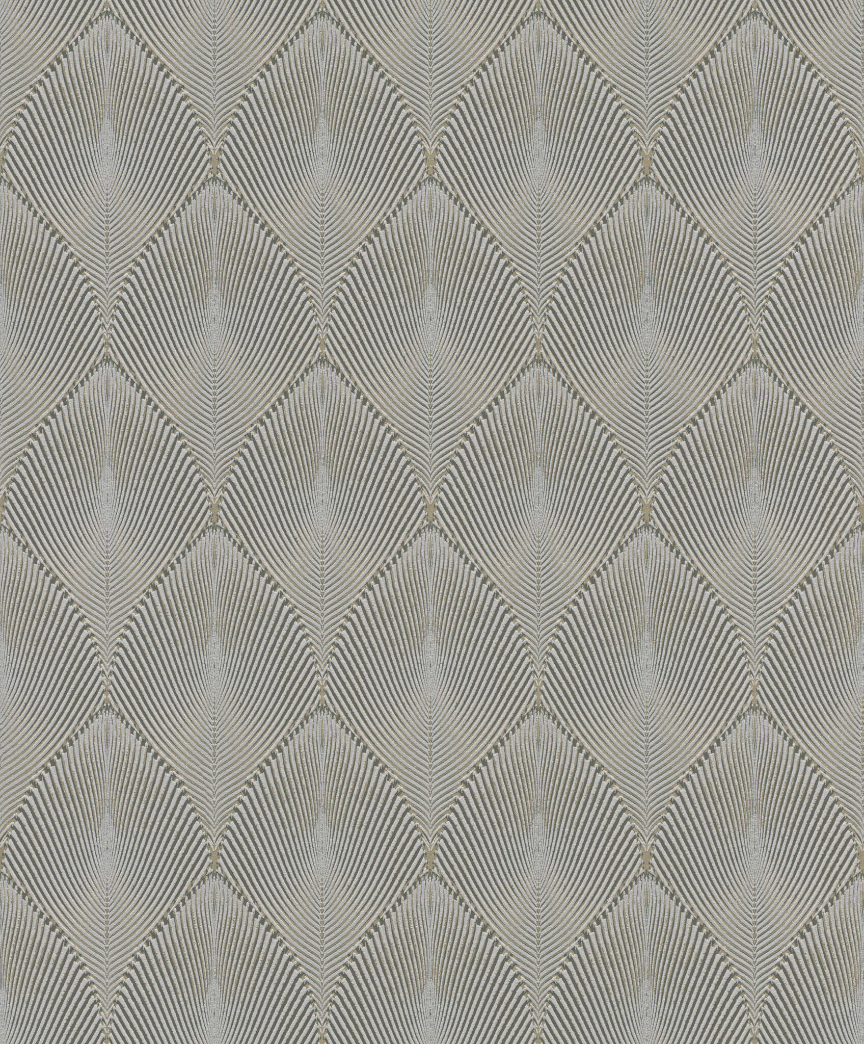 10-535853 Artikelscan 1 Wallpaper with stylised peacock feathers