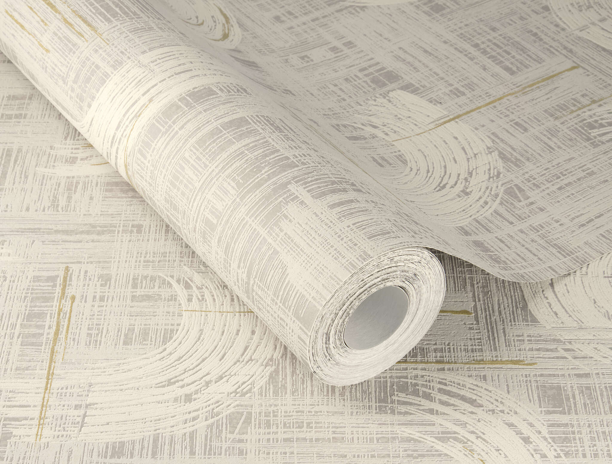 10-429039 Detailaufnahmen 1 Non-woven wallpaper in gray-sand Selection Relief/non-woven 429039
