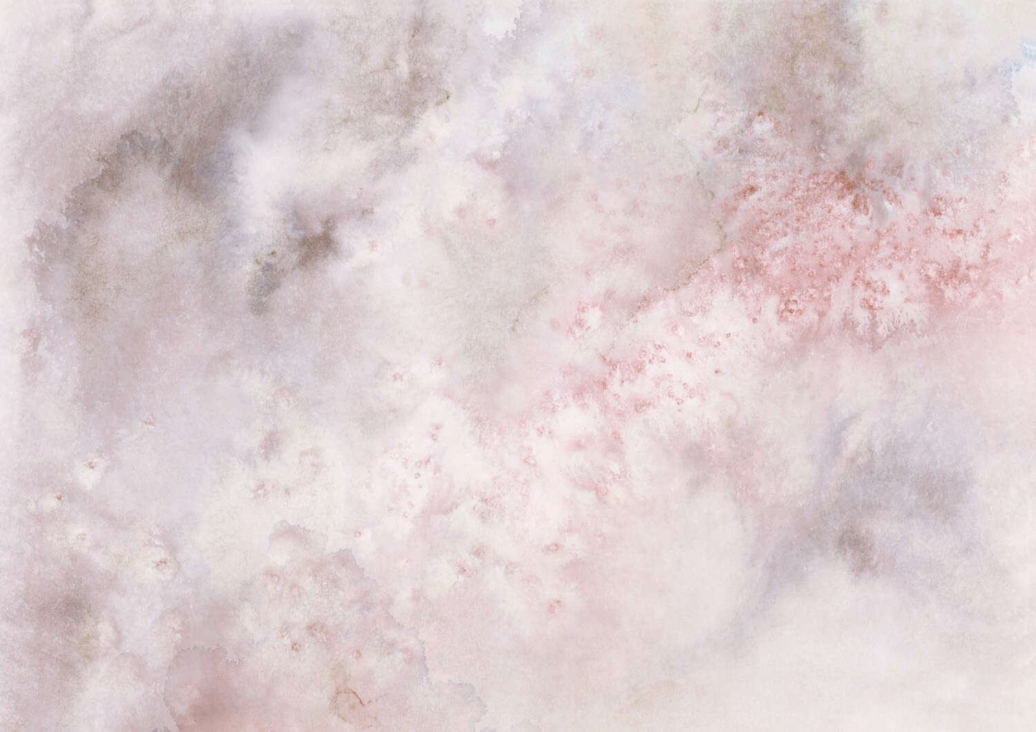 362954 - Wandbild - Wolkiges Aquarell in grau, rosé und weiß magicwalls photo wallpaper 362954