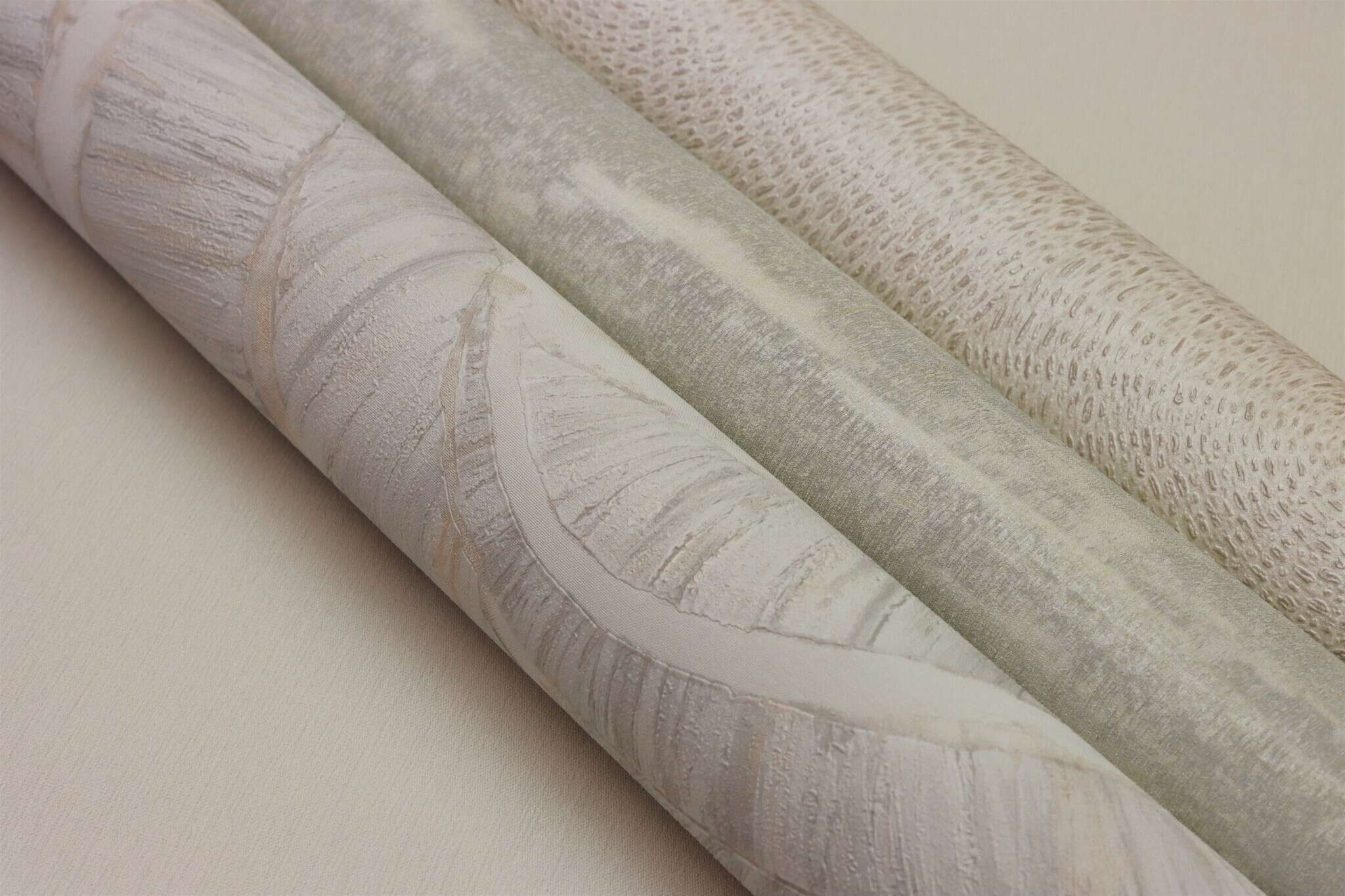 10-979350 Detailaufnahmen 5 Plain non-woven wallpaper in white-cream white Wall Textures XL Vol. 3 979350