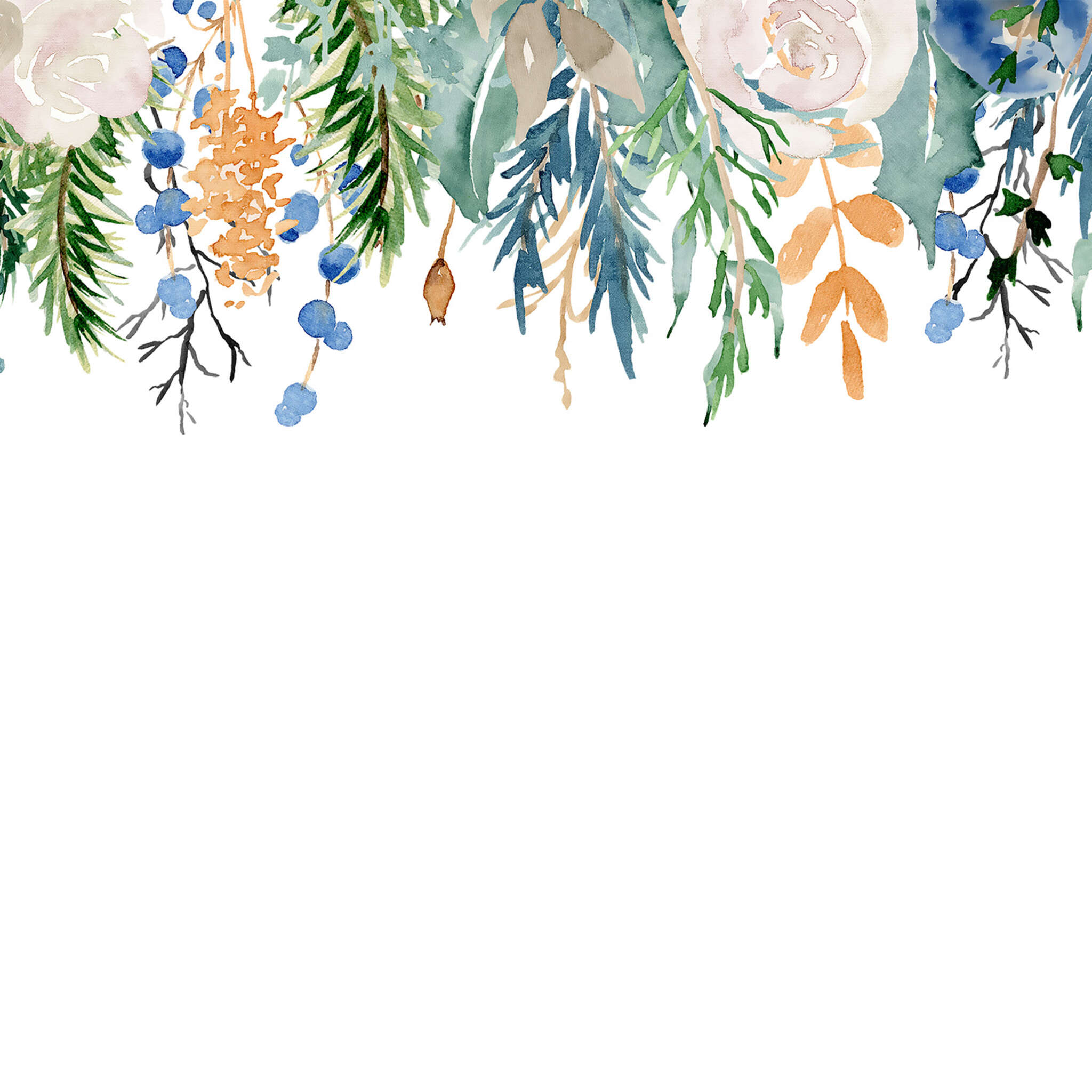 Wall mural with flowers 360042