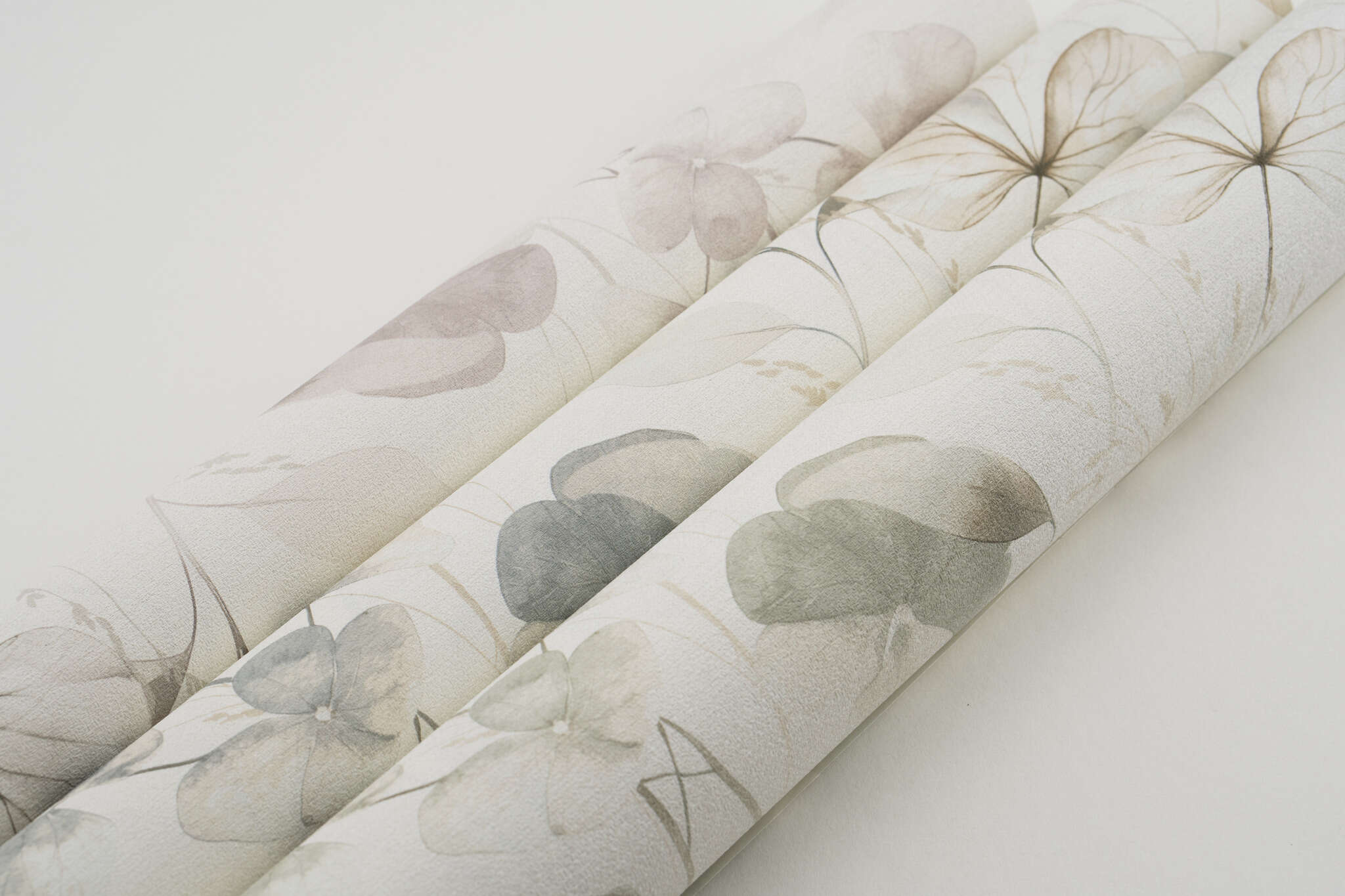 10-709018 Detailaufnahmen 2 Non-woven wallpaper in blue-sage Farmhouse 709018