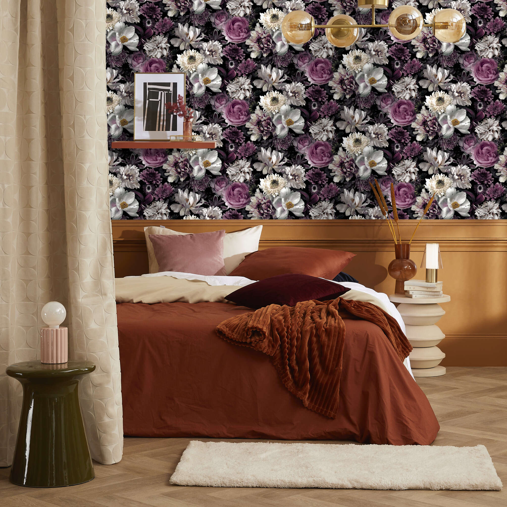 10-623819 Raumsituationen 1 Non-woven wallpaper in purple SM Adeo V 623819