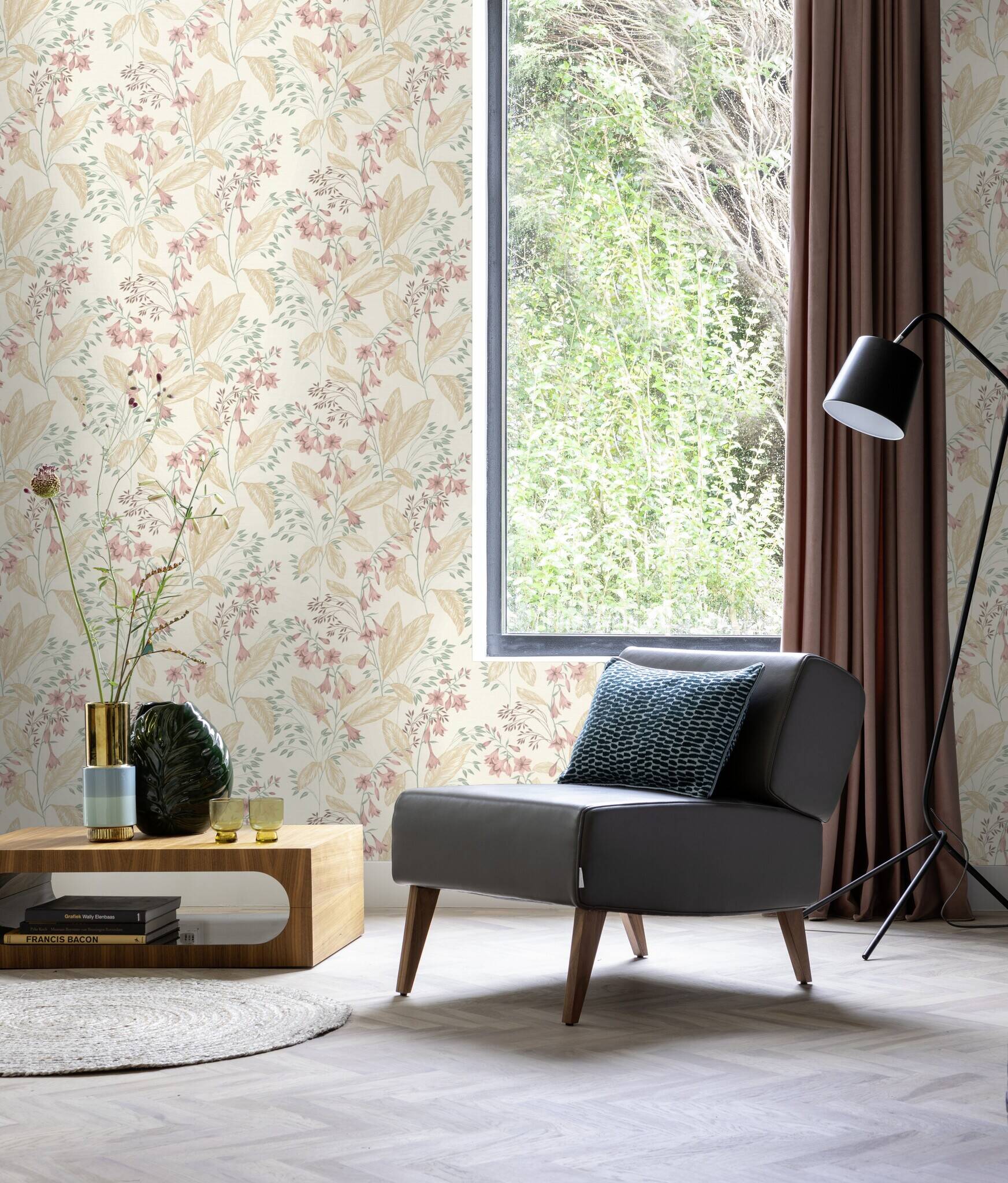 10-794434 Raumsituationen 3 Non-woven wallpaper in Pink Selection vinyl/non-woven 794434