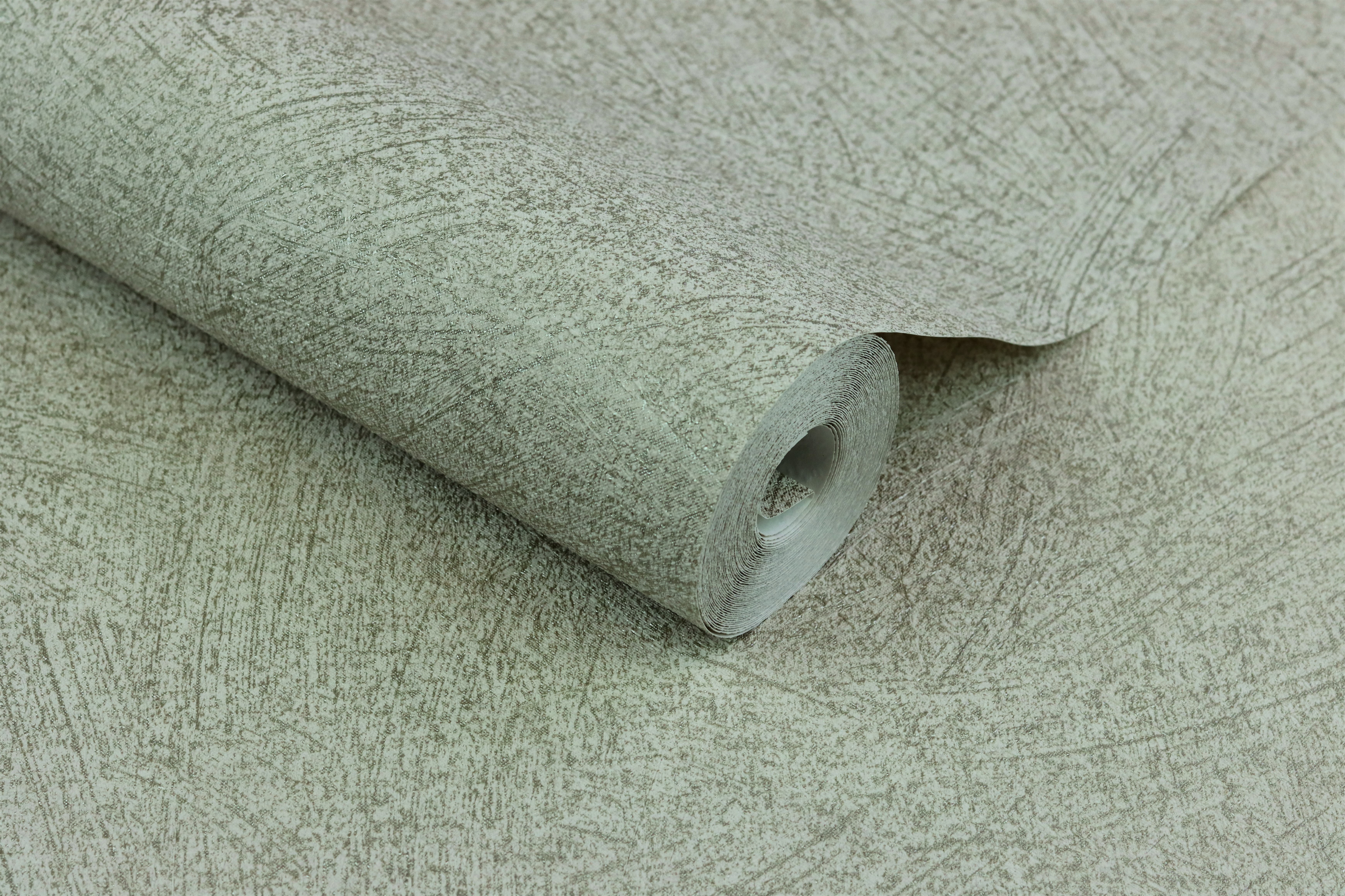 10-520248 Detailaufnahmen 1 Detailed image of Single-colour wallpaper with plaster look