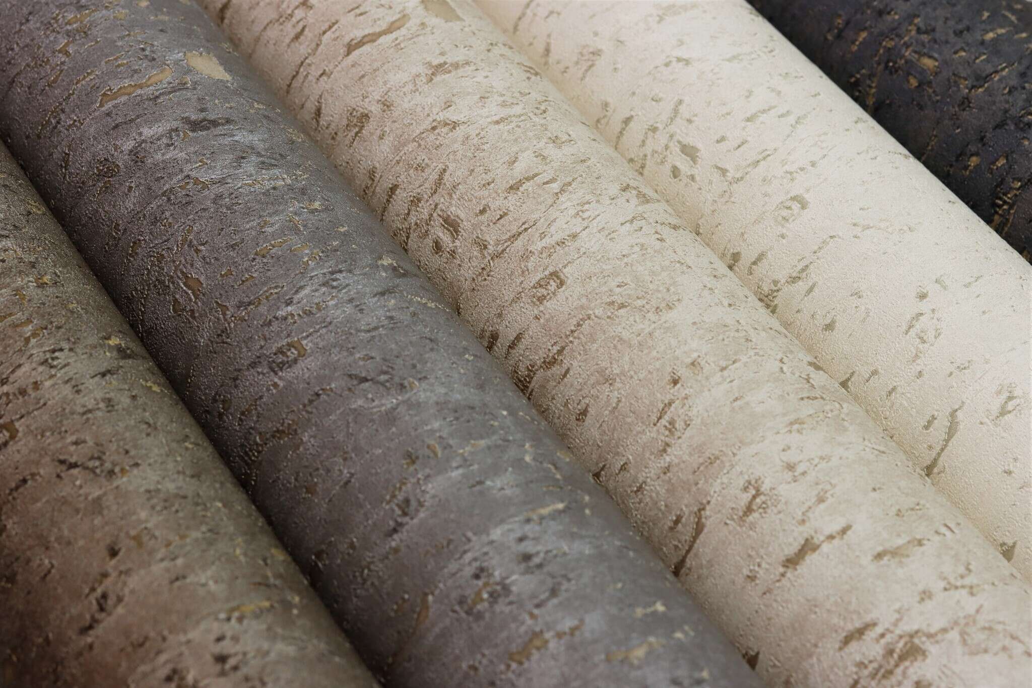 10-538311 Detailaufnahmen 8 Detailed image of Wallpaper with vintage cork look