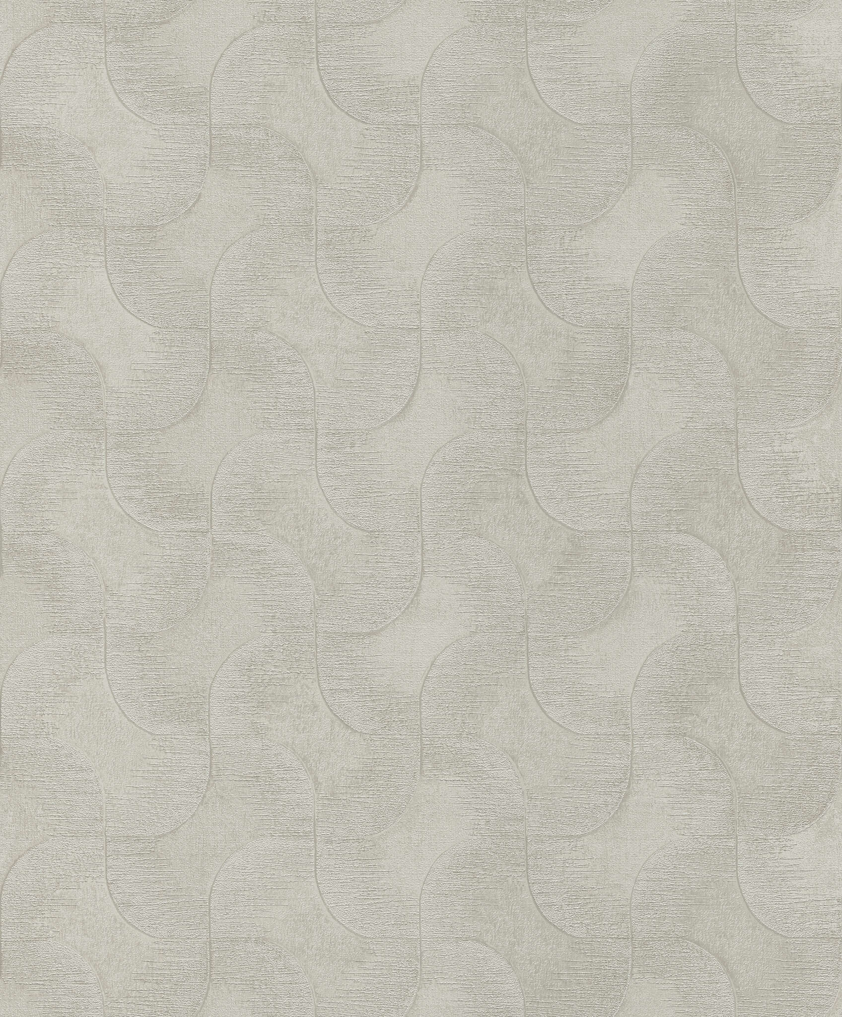 10-608144 Artikelscan 1 Graphic wallpaper with overlapping waves in a three-dimensional look