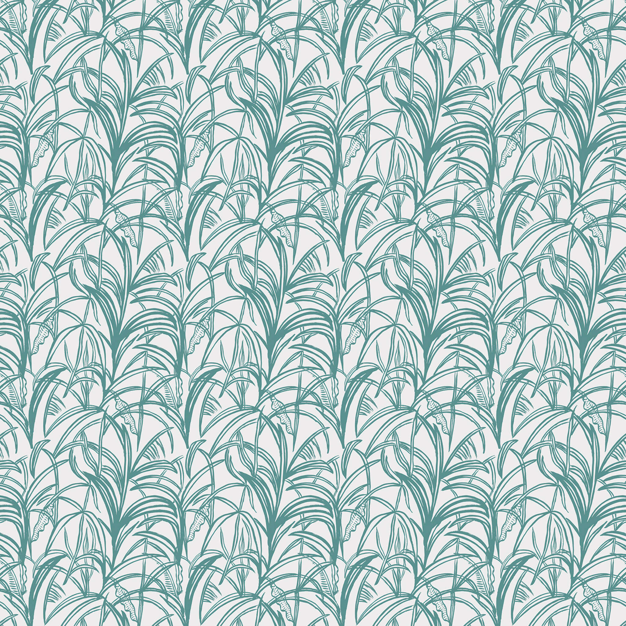 Wall mural Palmleaves in Green | Roomblush - RB218