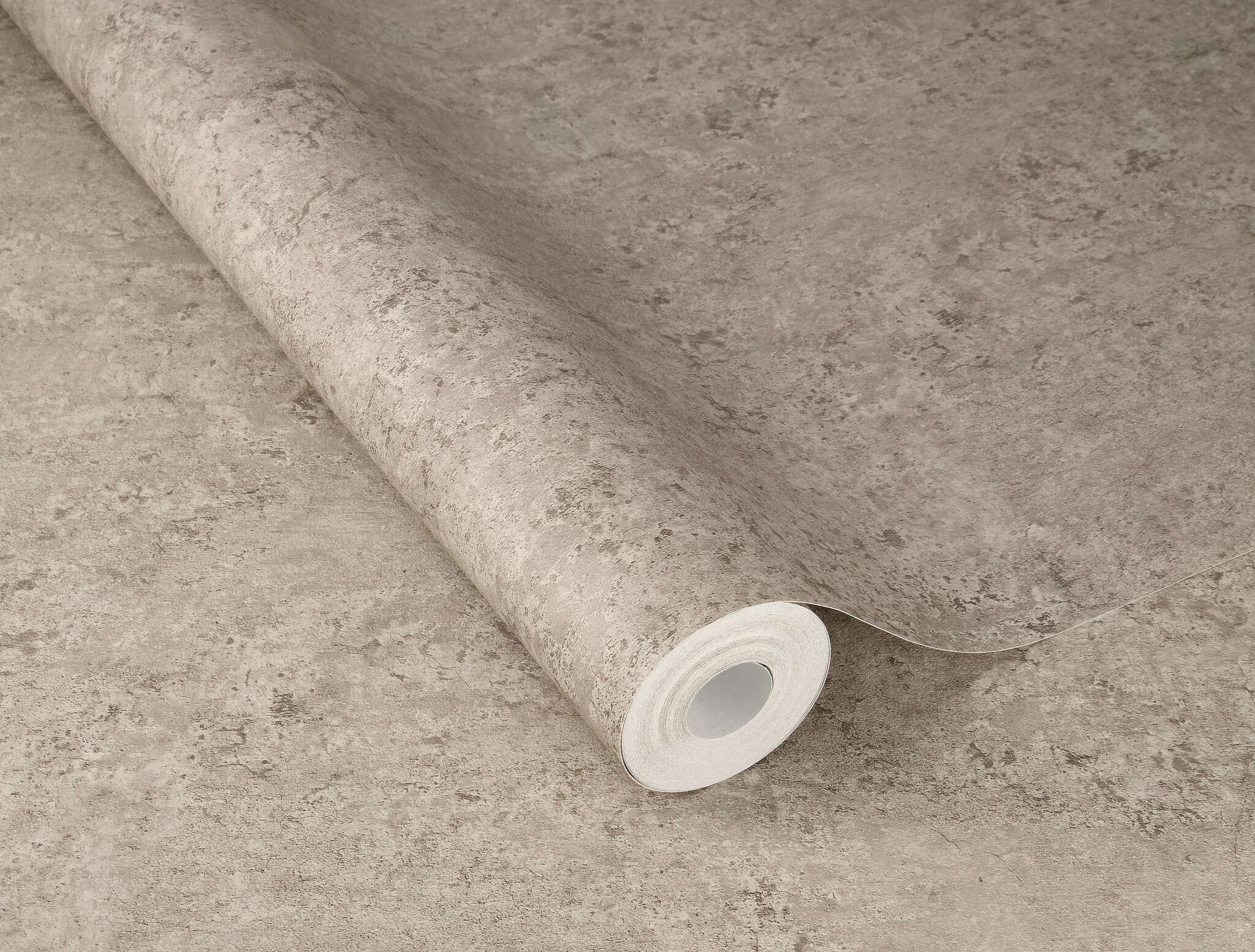 10-498448 Detailaufnahmen 1 Concrete-effect wallpaper in grey Factory VI 498448