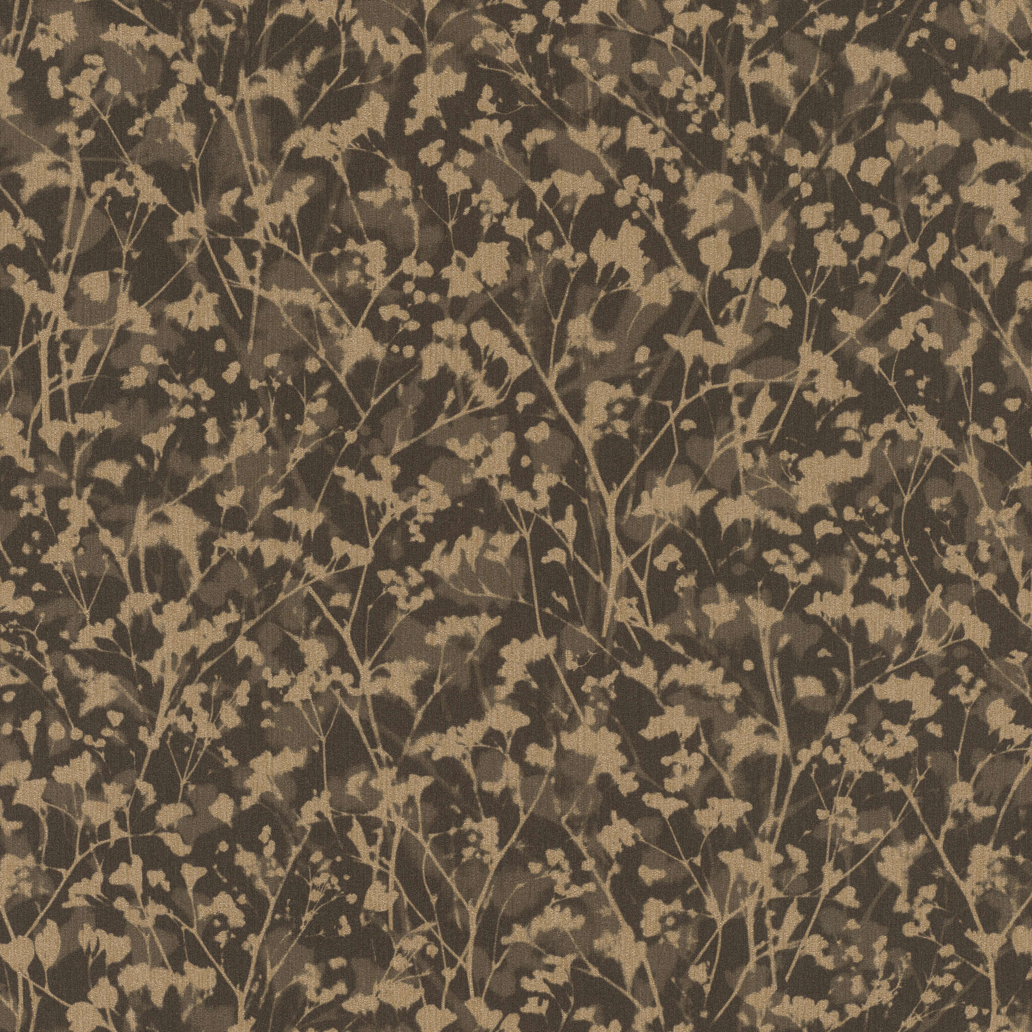 10-720754 Artikelscan 1 Papier peint avec silhouettes de plantes et une texture verticale fine