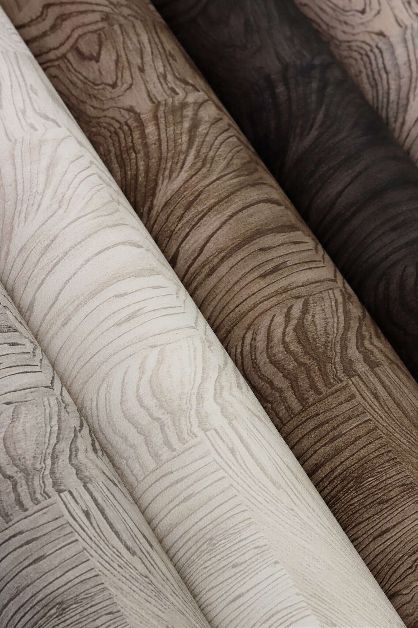 10-751666 Detailaufnahmen 2 Image détaillée de Papier peint à l'aspect bois géométrique et texture fine
