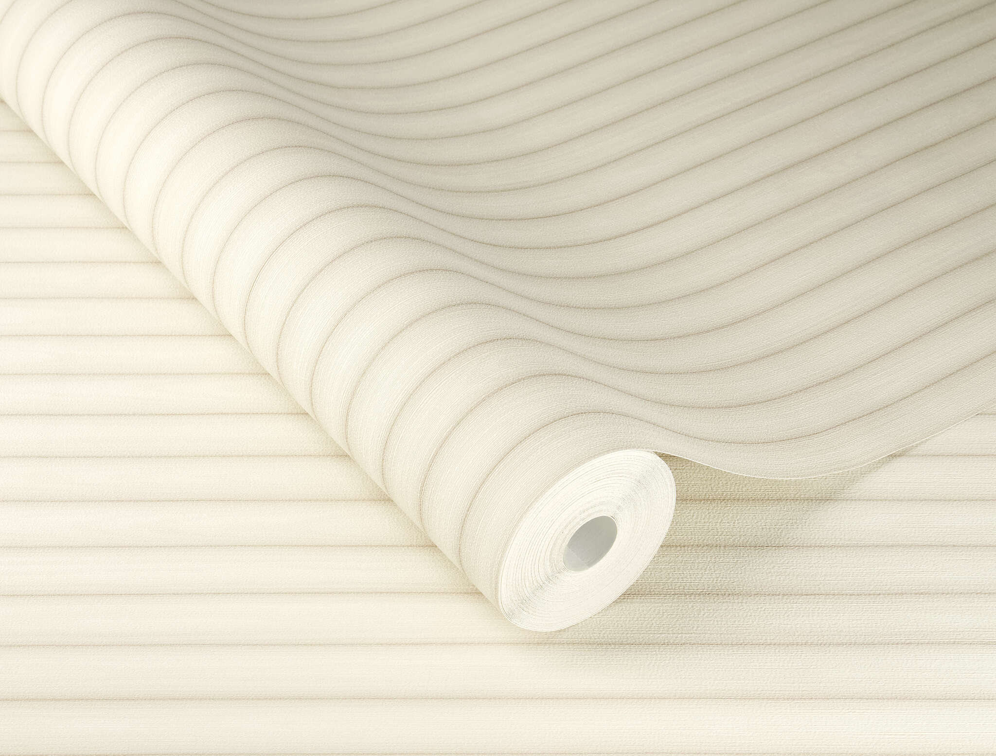 10-600803 Detailaufnahmen 2 Detailed image of Wallpaper with wood panels and a fine vertical texture