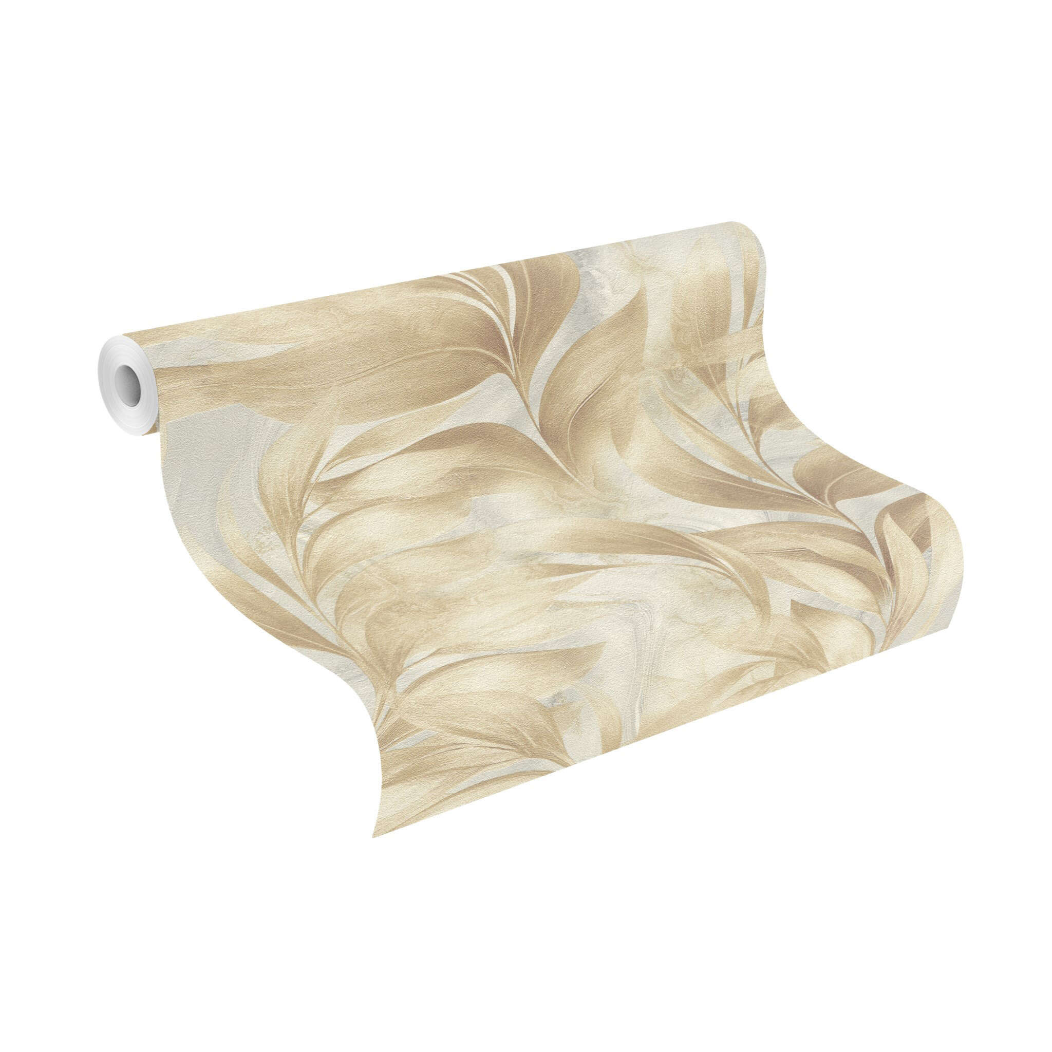 10-816549 Rolle abgerollt 1 Blätter Vliestapete in Gold #followusaround 816549