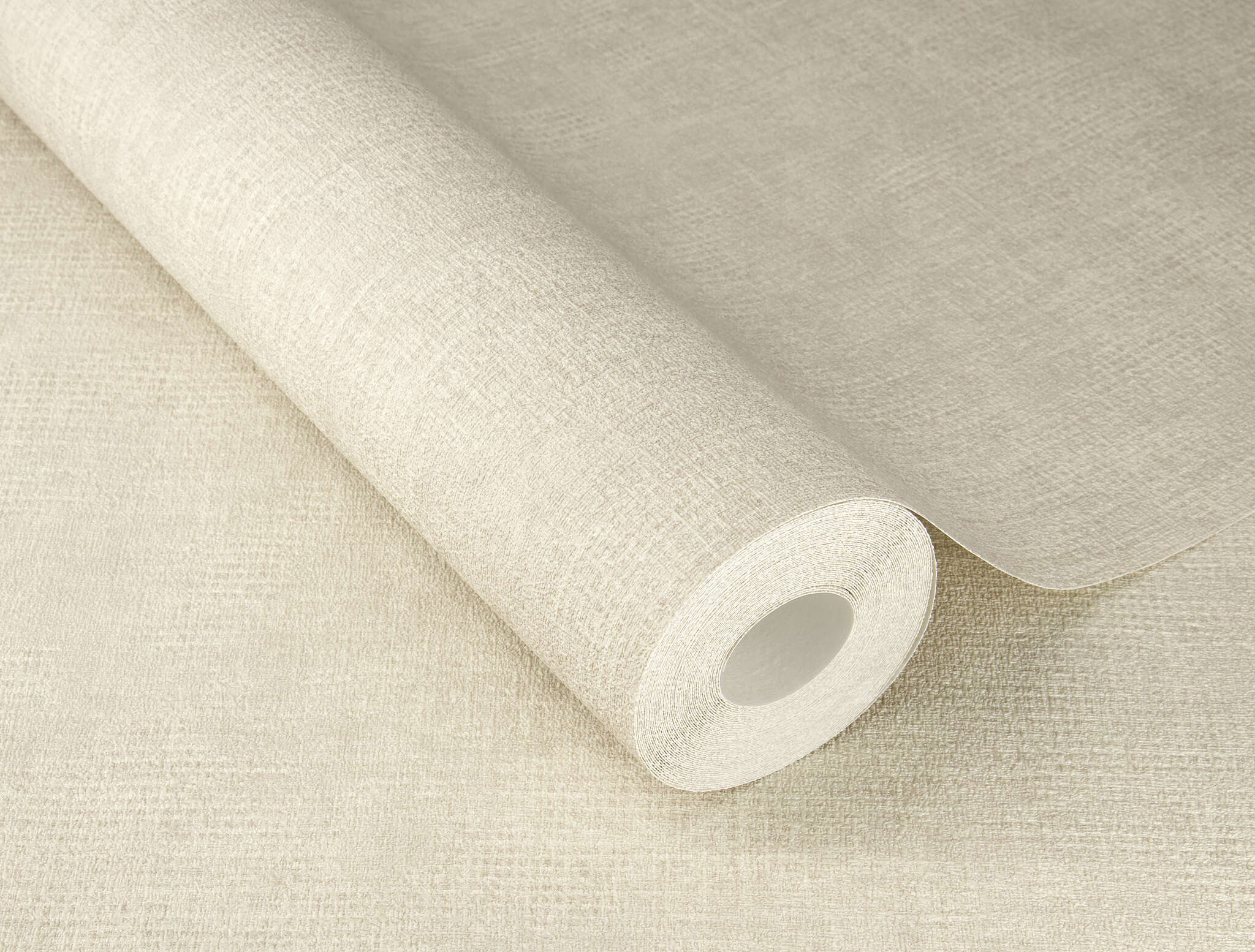 10-816143 Detailaufnahmen 1 Leinenstruktur Vliestapete in Creme #followusaround 816143