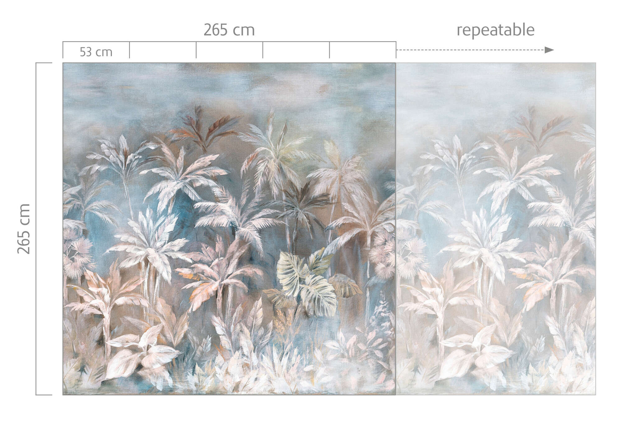 10-364422 Bildauschnitt 1 magicwalls photo wallpaper palm trees 364422
