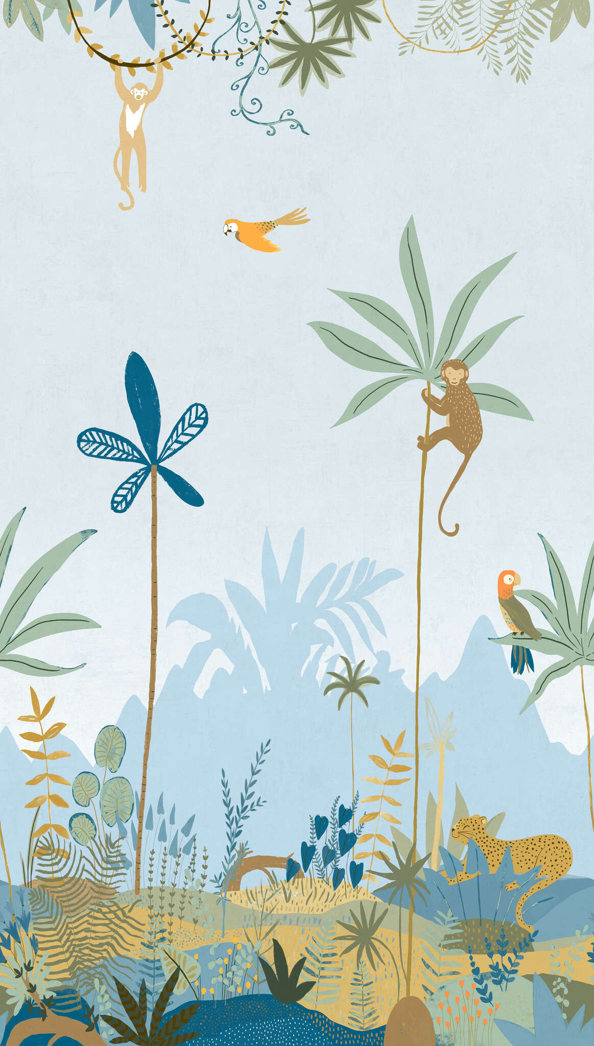 10-360141 Artikelscan 1 SCHÖNER WOHNEN-Kollektion Fototapete WILD PARADISE 360141