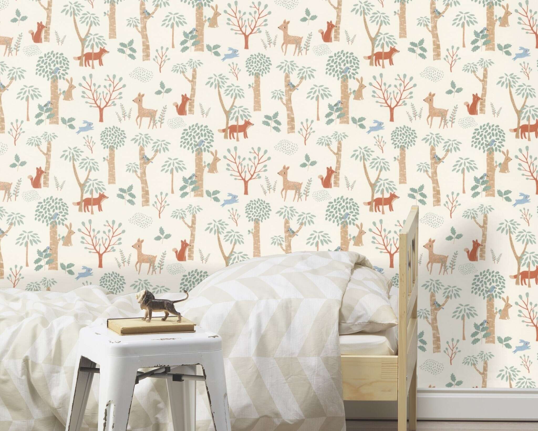 10-302813 Raumsituationen 2 Vliestapete in Beige Kids World II 302813