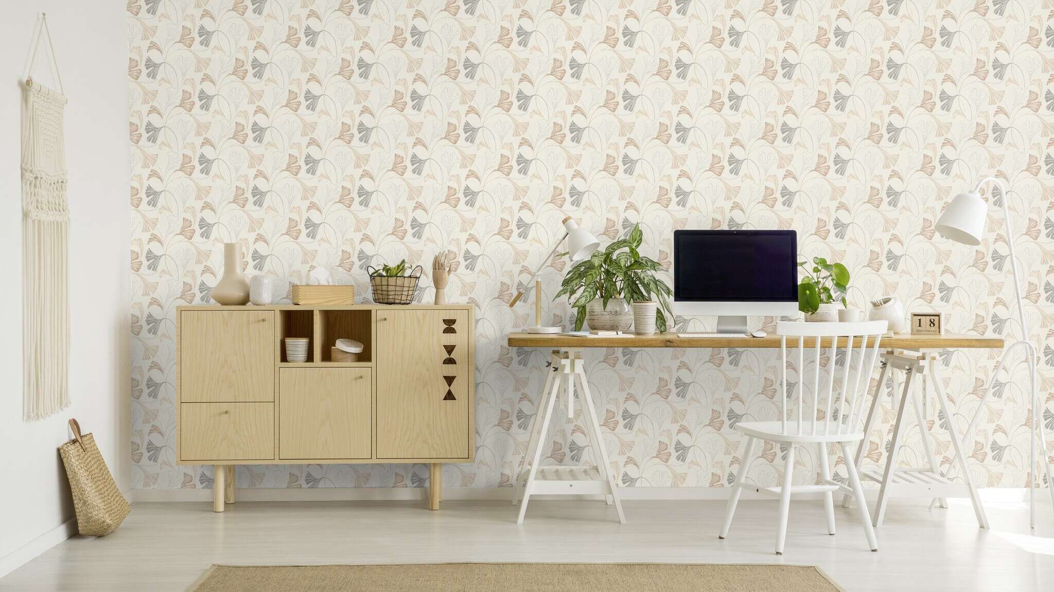 10-581515 Raumsituationen 2 Papier peint intissé beige Selection Relief/Voile 581515