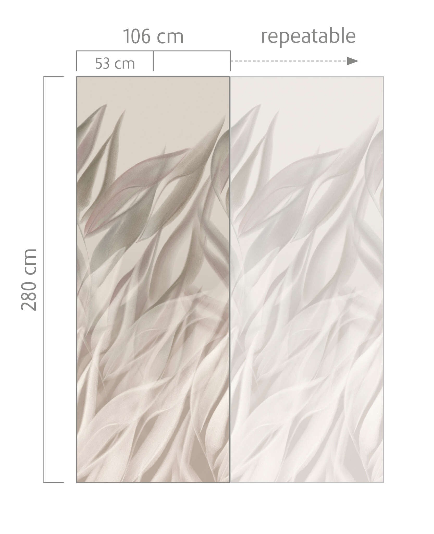 10-367799 Bildauschnitt 1 Non-woven wallpaper in beige-mint Incanto 367799