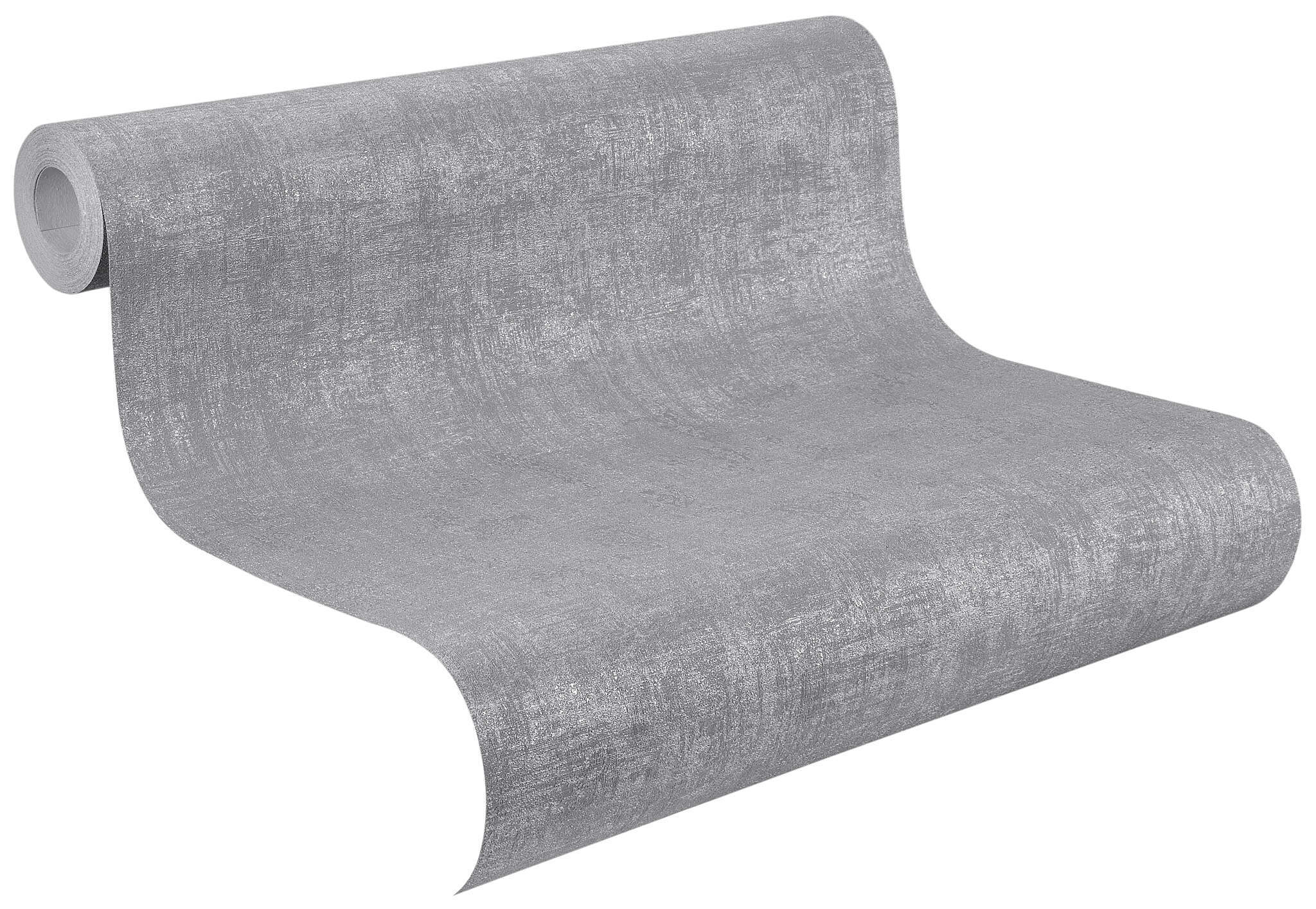 10-489941 Rolle abgerollt 1 Rouleau de déroulé avec Uni, aspect crépi
