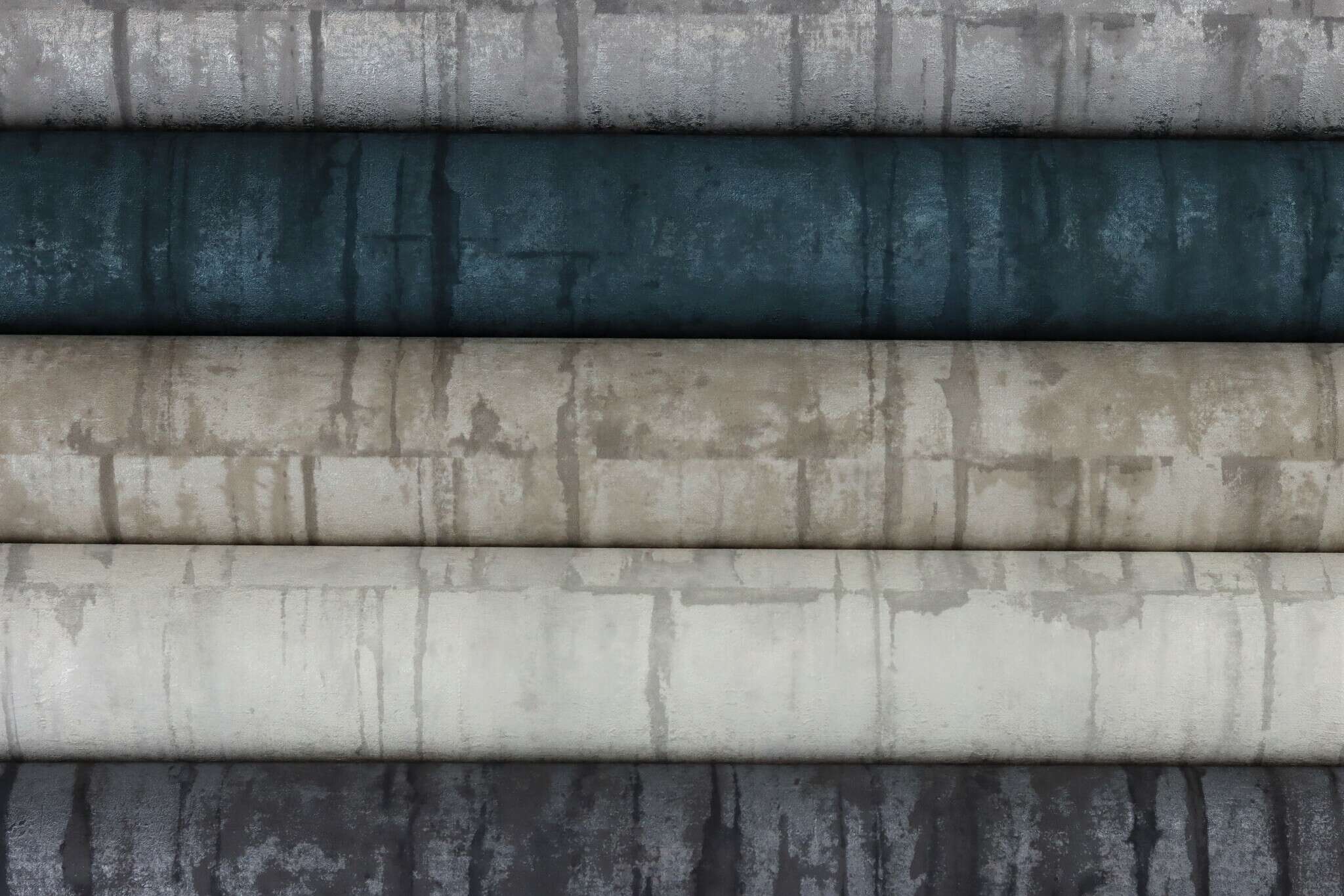10-560336 Detailaufnahmen 3 Non-woven wallpaper in blue-petrol Selection 560336