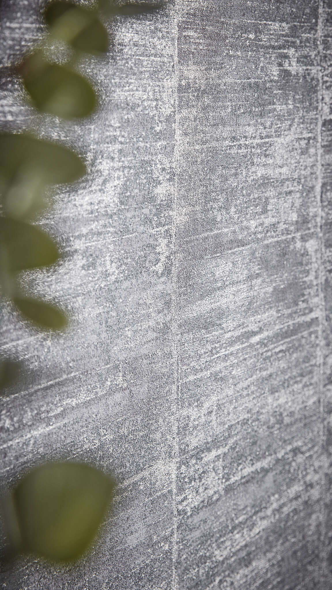 10-617627 Raumbilder 1 Striped non-woven wallpaper in gray-stone gray Selection 617627