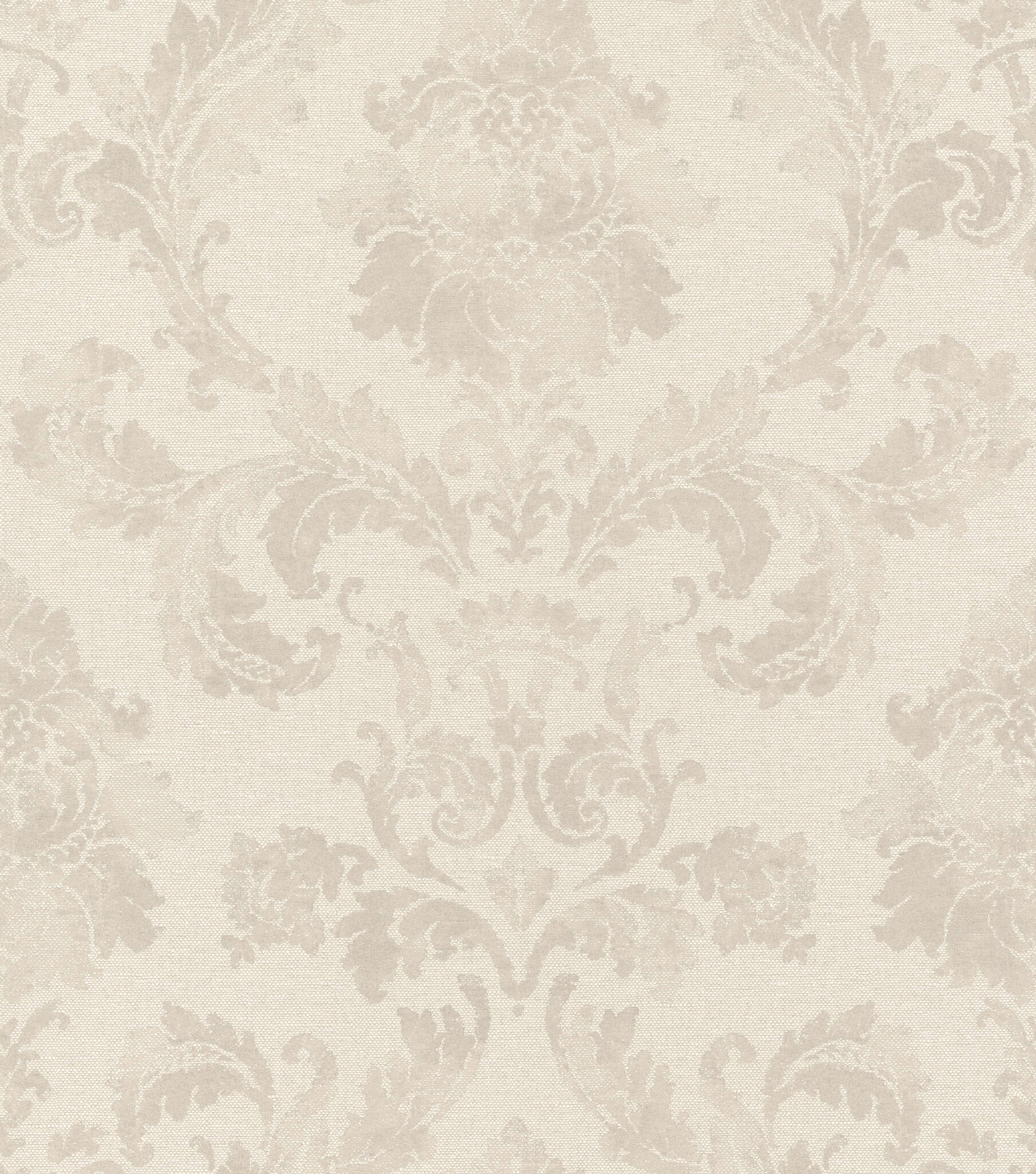 10-412604 Artikelscan 1 Damask non-woven wallpaper in beige, In Bloom 412604