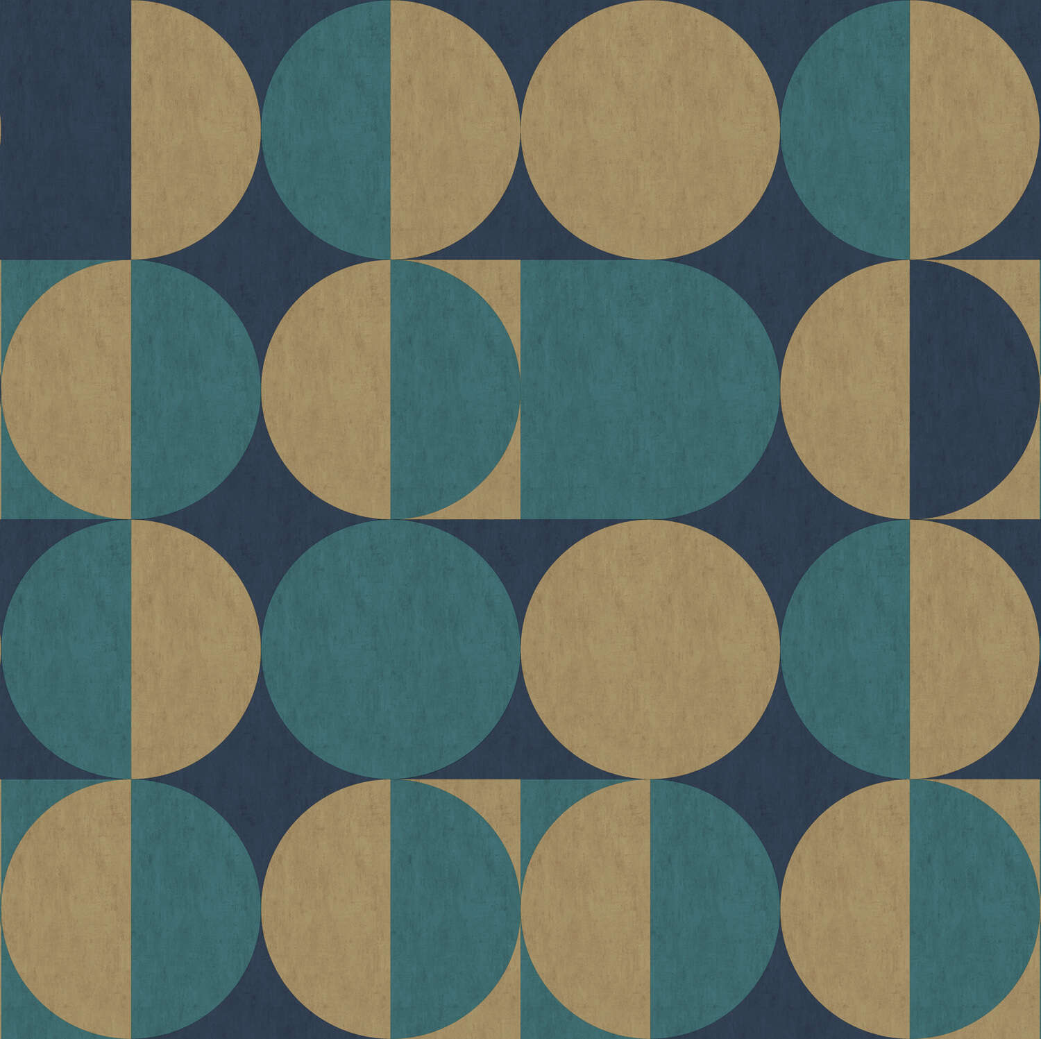 364033 - Wandbild - Retro-Charme und doch modern - hier schließt sich der Kreis magicwalls retro wallpaper 364033