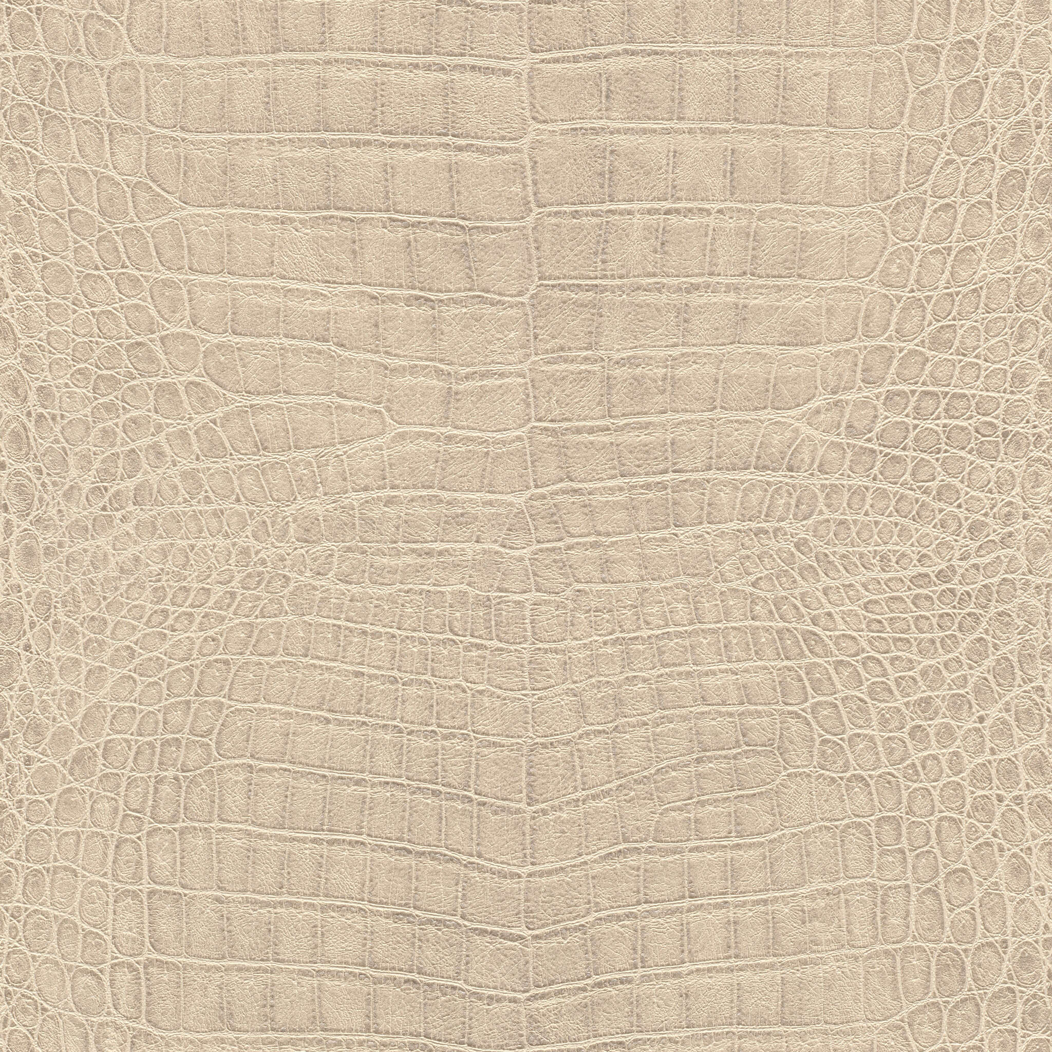 10-751345 Artikelscan 1 Wallpaper with crocodile leather look and metallic sheen