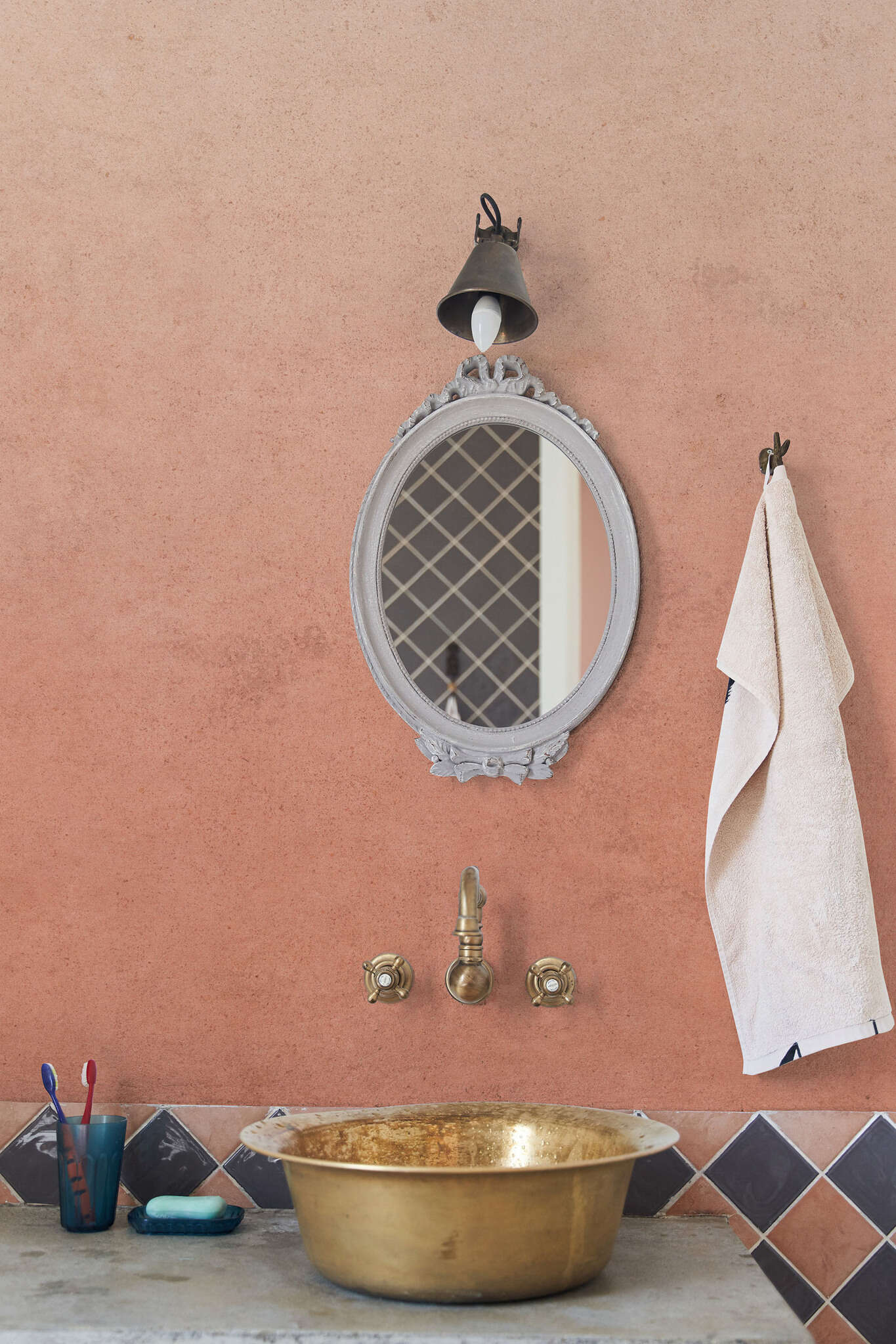 10-300348 Raumsituationen 1 Wall mural Gradient in Orange | Roomblush - RB462