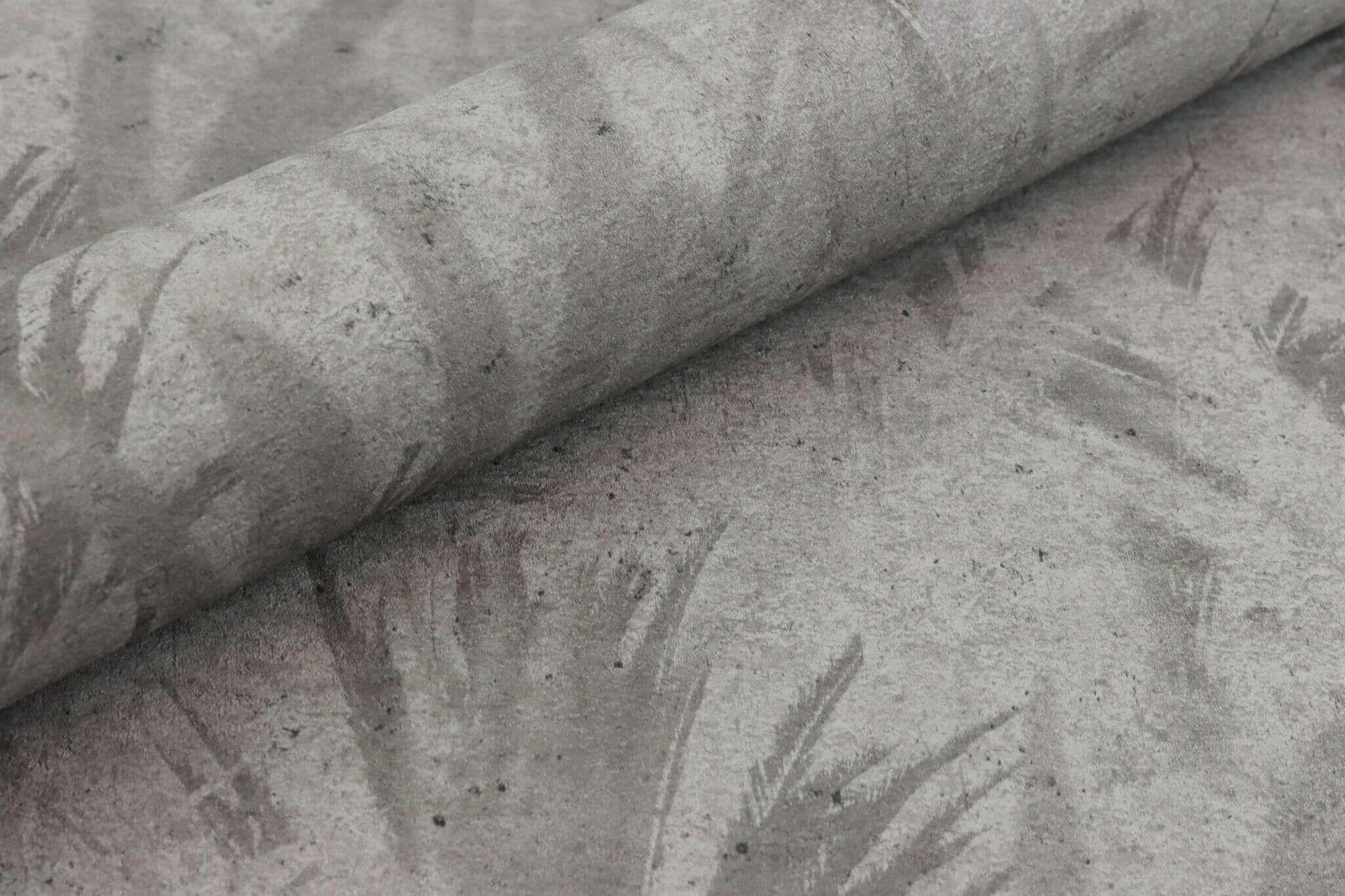 10-520750 Detailaufnahmen 14 Reed non-woven wallpaper in dark brown-taupe Selection 520750