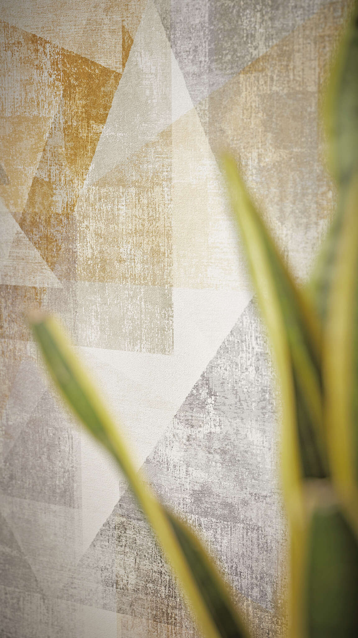 10-617948 Raumbilder 3 Graphic non-woven wallpaper in yellow-curry The best (2025) 617948