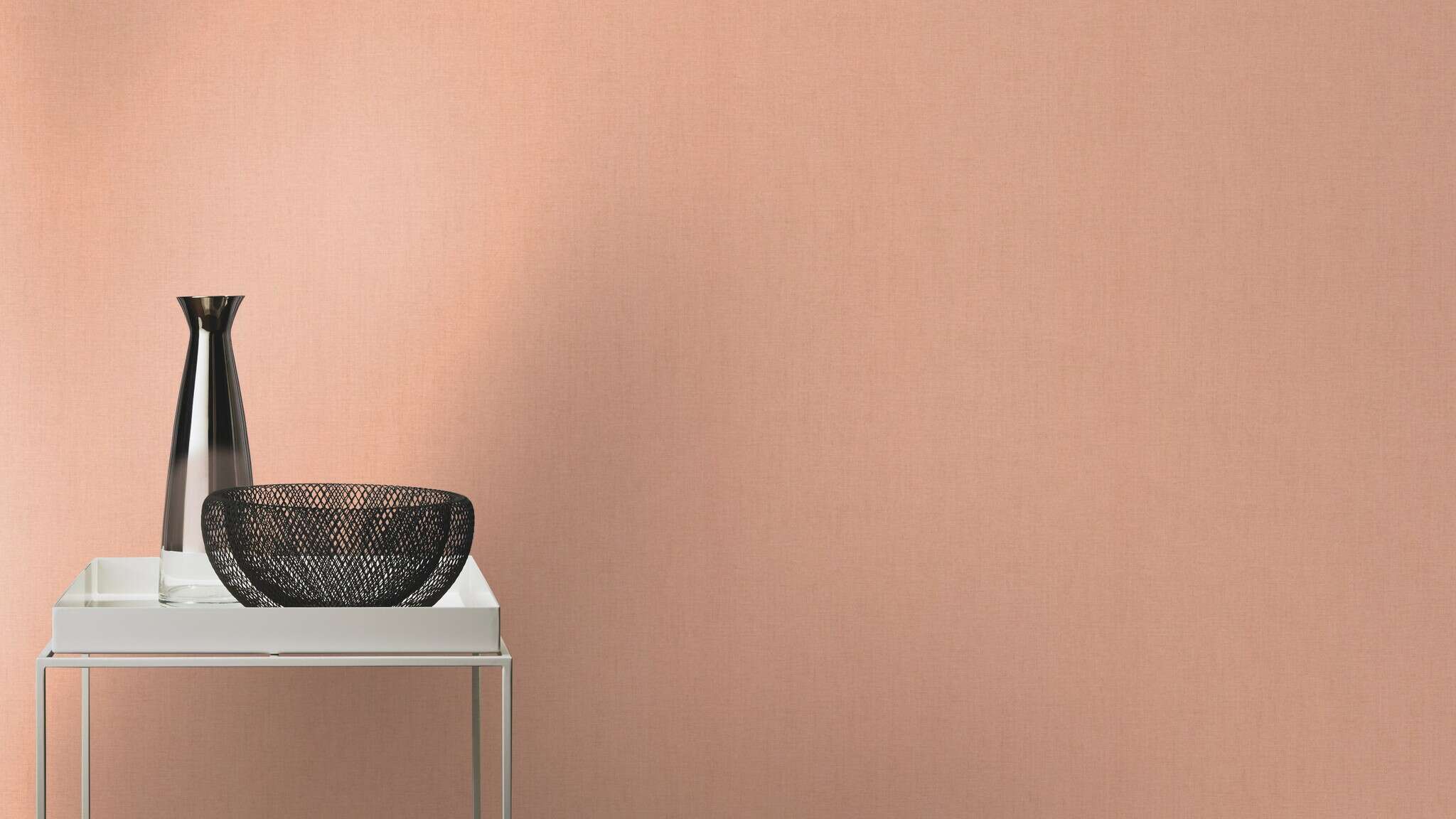 10-484557 Raumsituationen 5 Room with Single-colour wallpaper with a textile texture