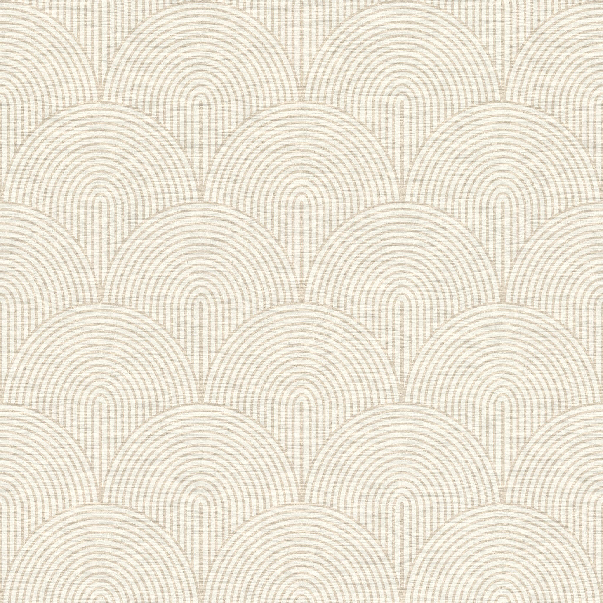 10-689716 Artikelscan 1 Vintage Tapete mit geschwungenen Linien im Art-Déco-Stil