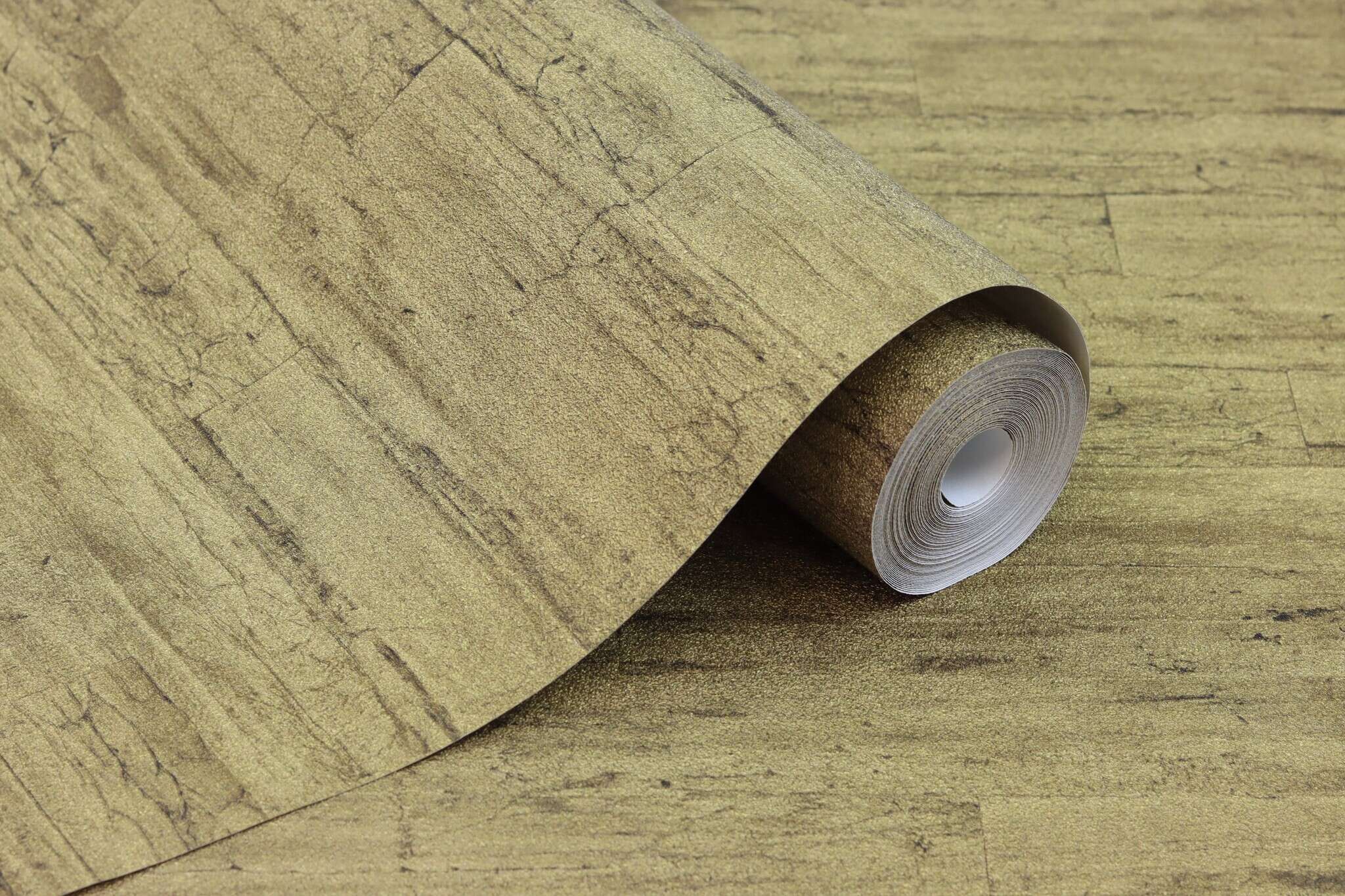 10-537079 Detailaufnahmen 6 Detailbild von Tapete mit Holzbalken und feiner Struktur