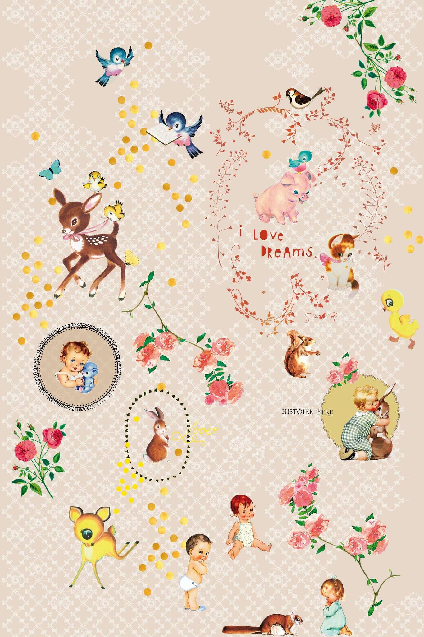 10-557664 Produktabbildung (ohne Scans) 1 Onszelf Stories Vintage photo wallpaper 557664