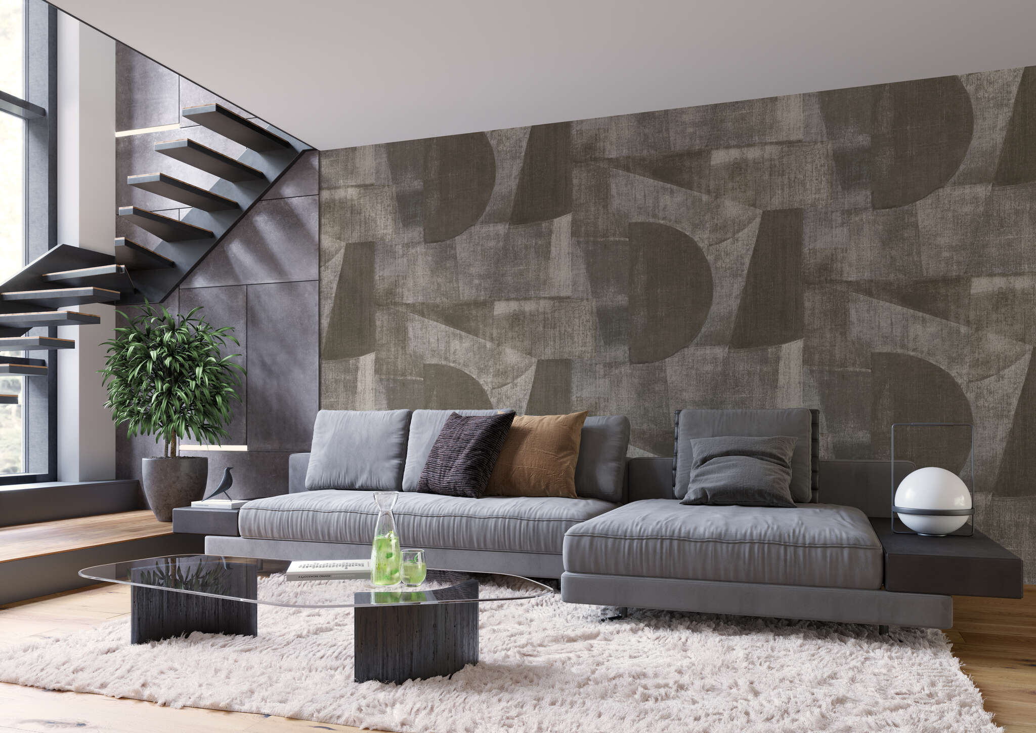 10-521764 Raumsituationen 2 Concrete photo wallpaper 521764