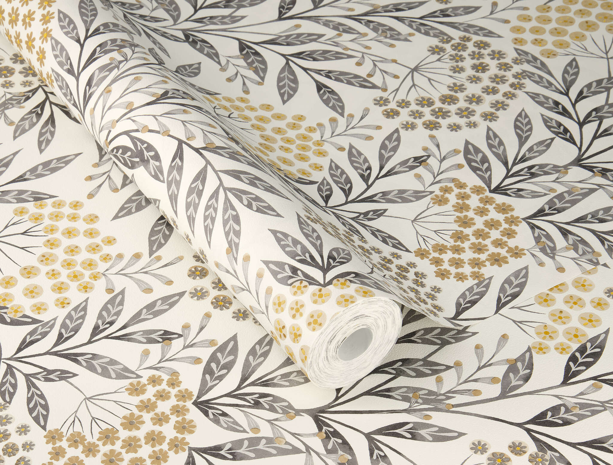10-582505 Detailaufnahmen 1 Non-woven wallpaper in black Selection vinyl/non-woven 582505