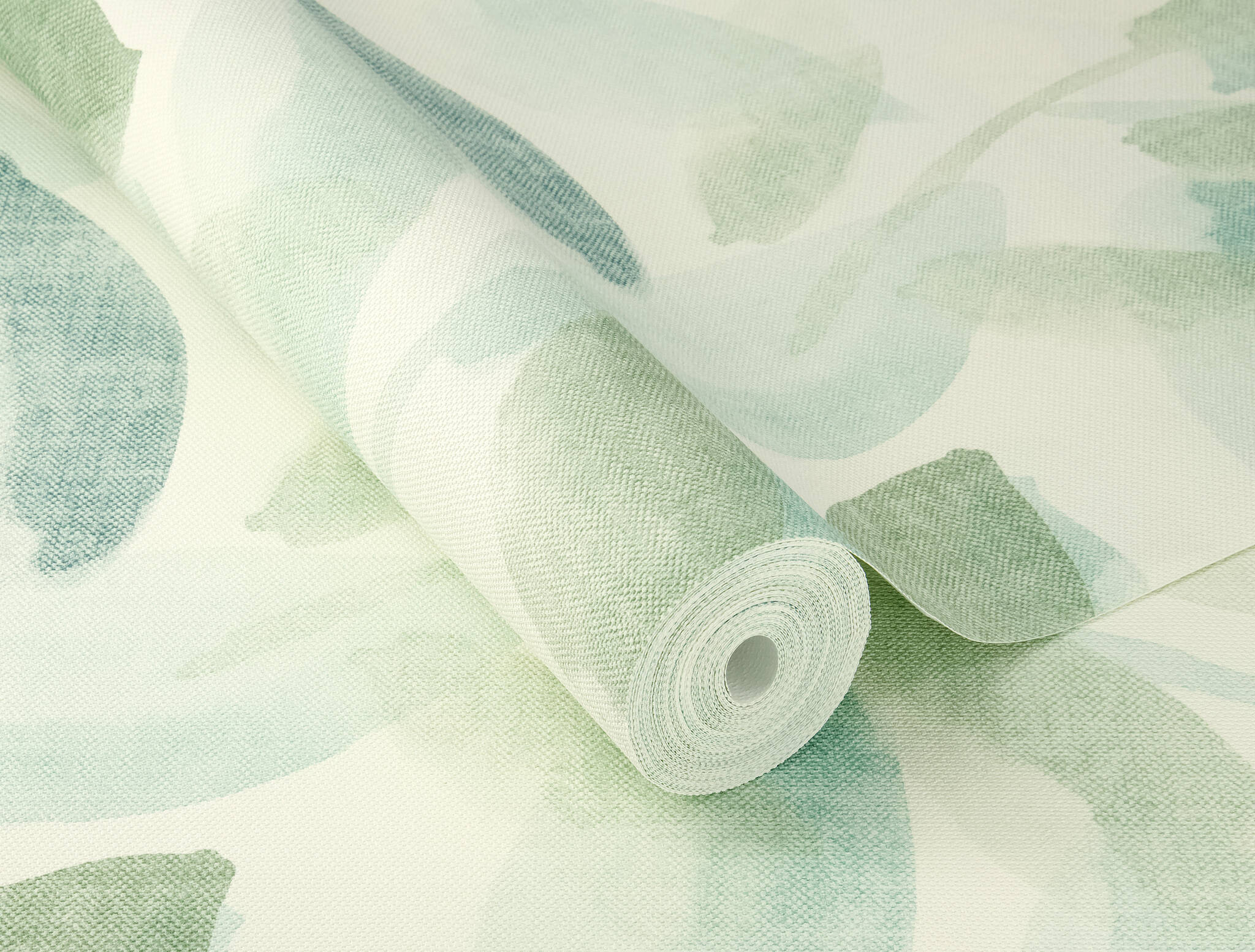 10-416343 Detailaufnahmen 1 Non-woven wallpaper in green Selection vinyl/non-woven 416343