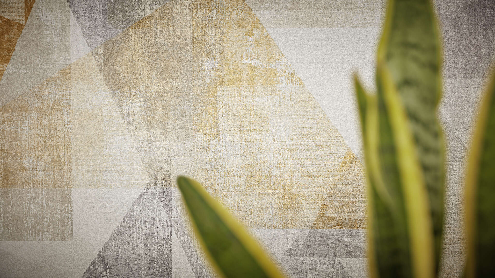 10-617948 Raumbilder 4 Graphic non-woven wallpaper in yellow-curry The best (2025) 617948