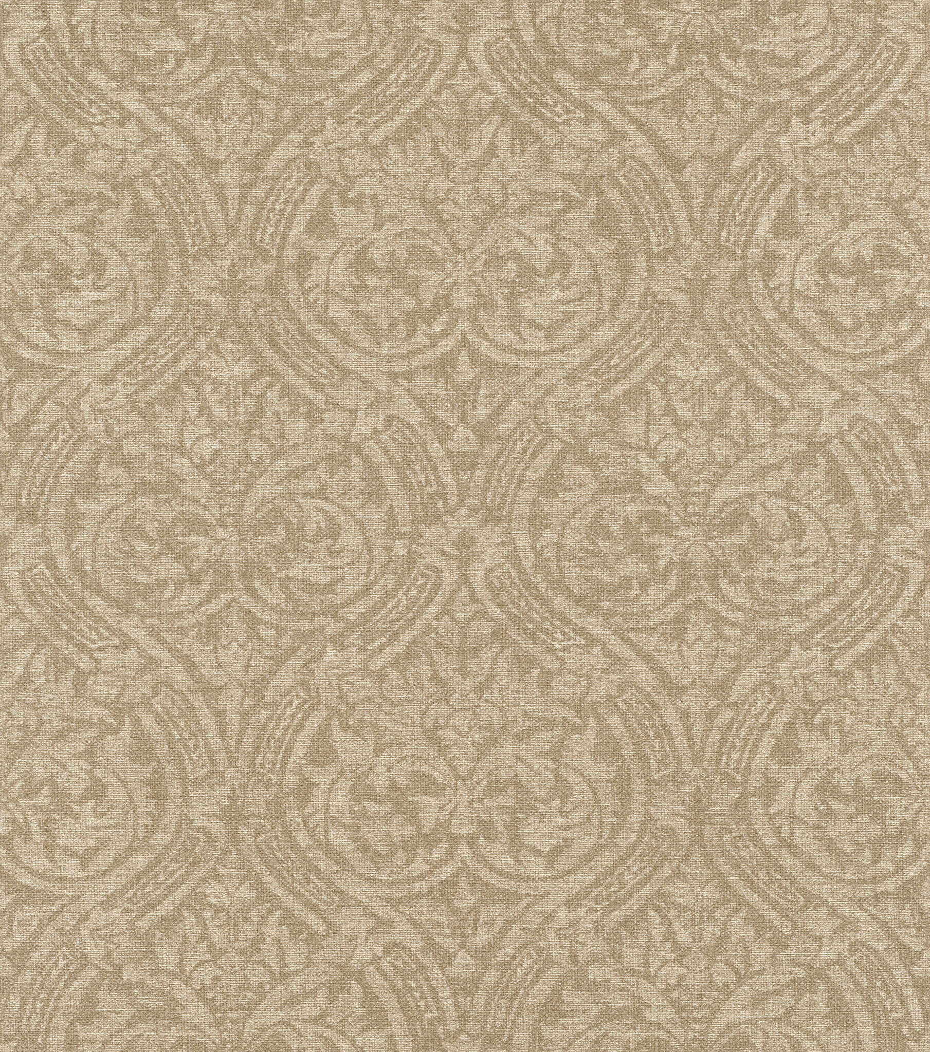 10-613339 Artikelscan 1 Vliestapete Ornamente in Beige - Atelier Tissé Grace 613339