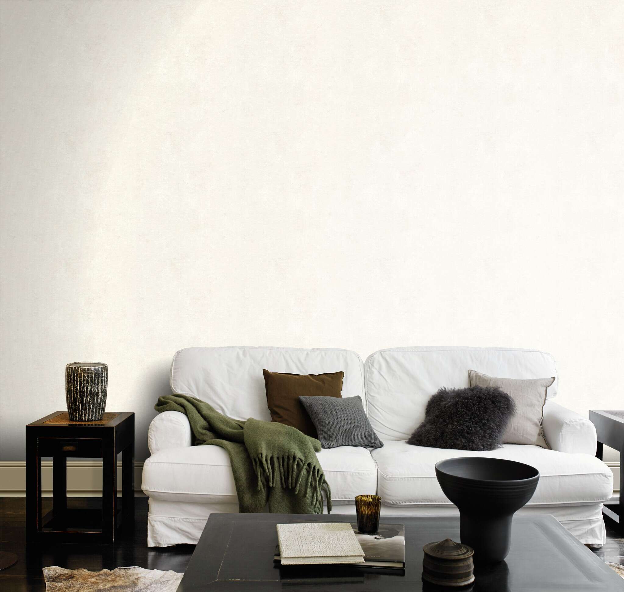 10-350319 Raumsituationen 2 Non-woven wallpaper in white-offwhite Selection Relief/non-woven 350319