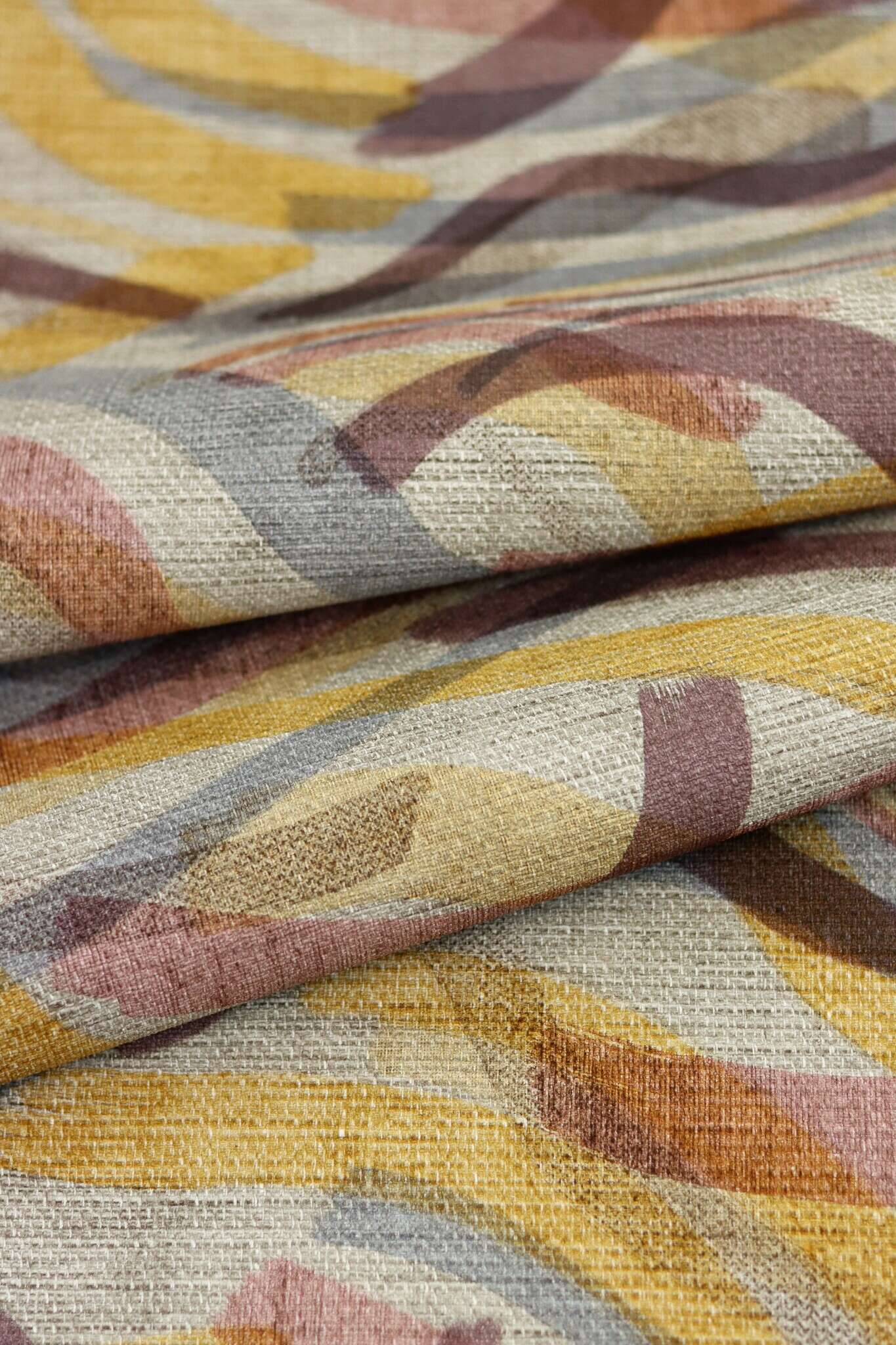 10-970258 Detailaufnahmen 3 Brushstroke non-woven wallpaper in brown-dark brown Selection double wide 970258